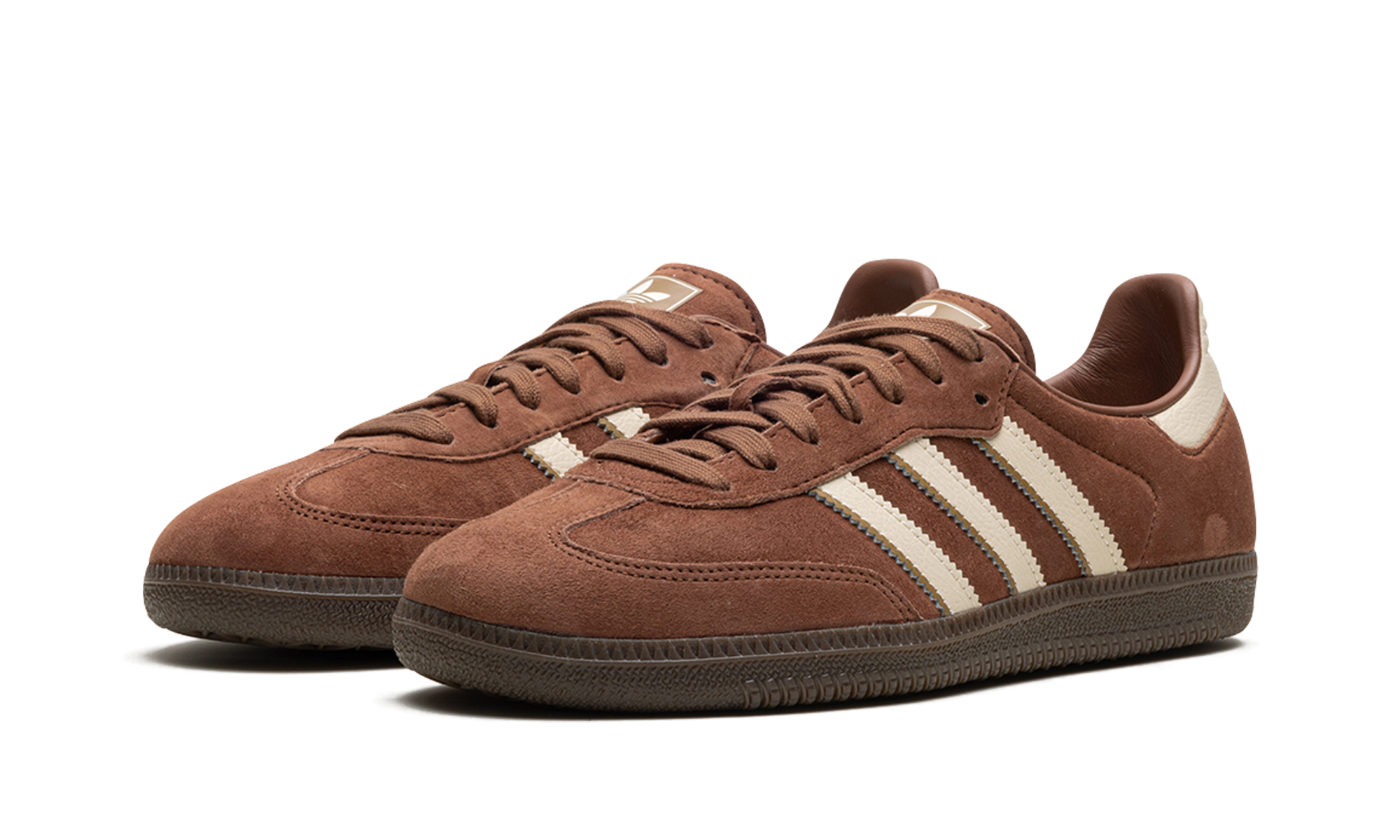 adidas samba og luxe preloved brown+IG1357+diagnol left view