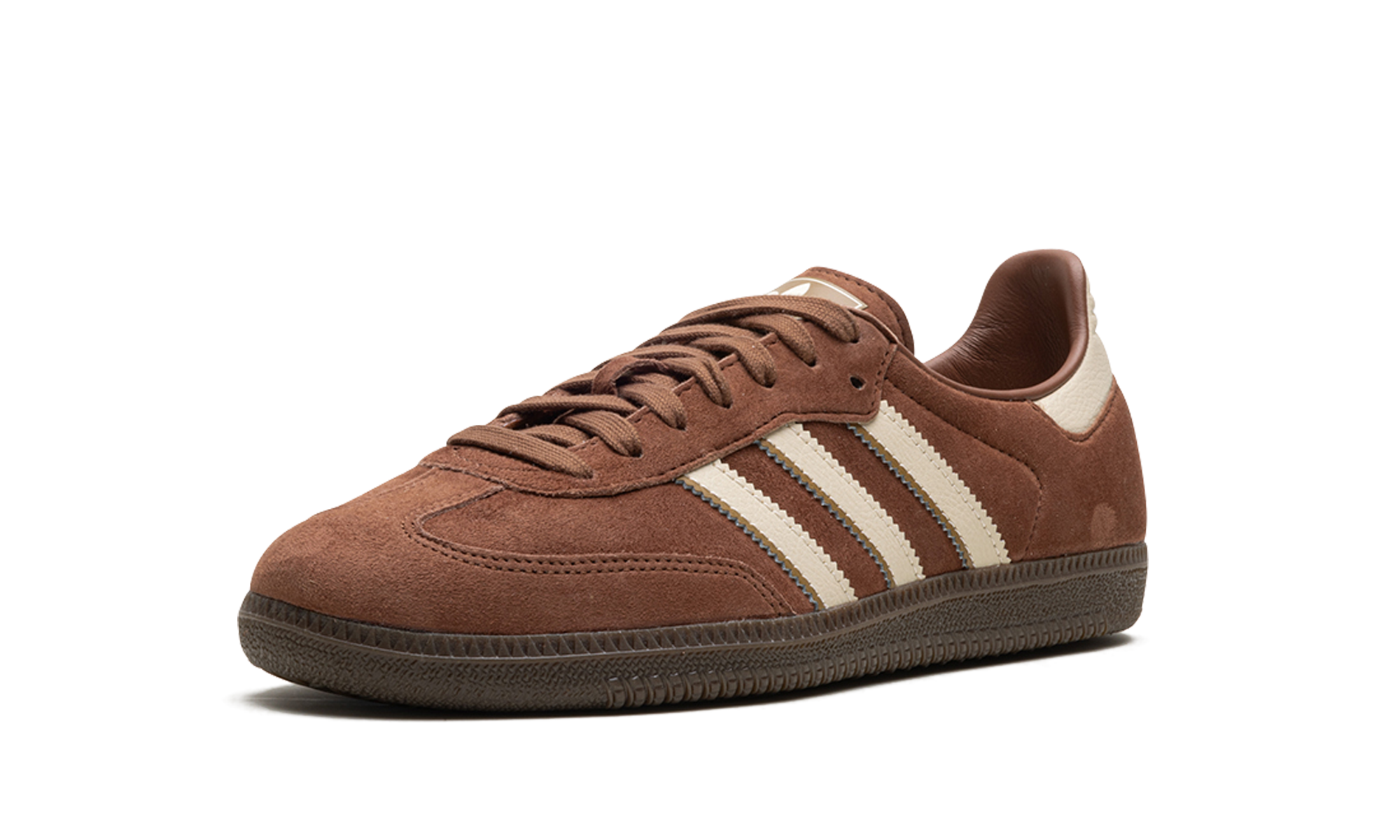 adidas samba og luxe preloved brown+IG1357+left diagnol single view
