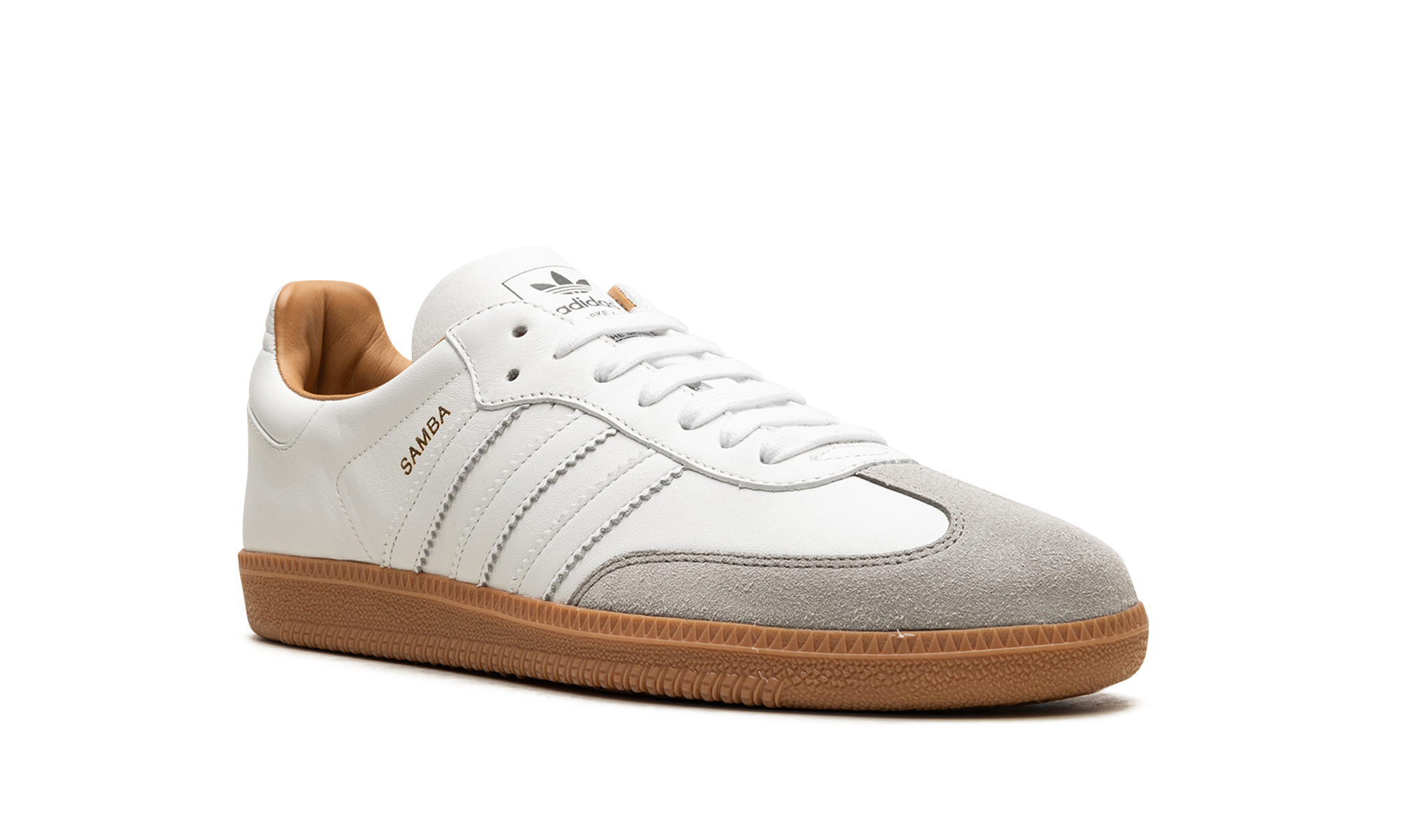 adidas samba og made in italy core white+ID2865+diagnol right view