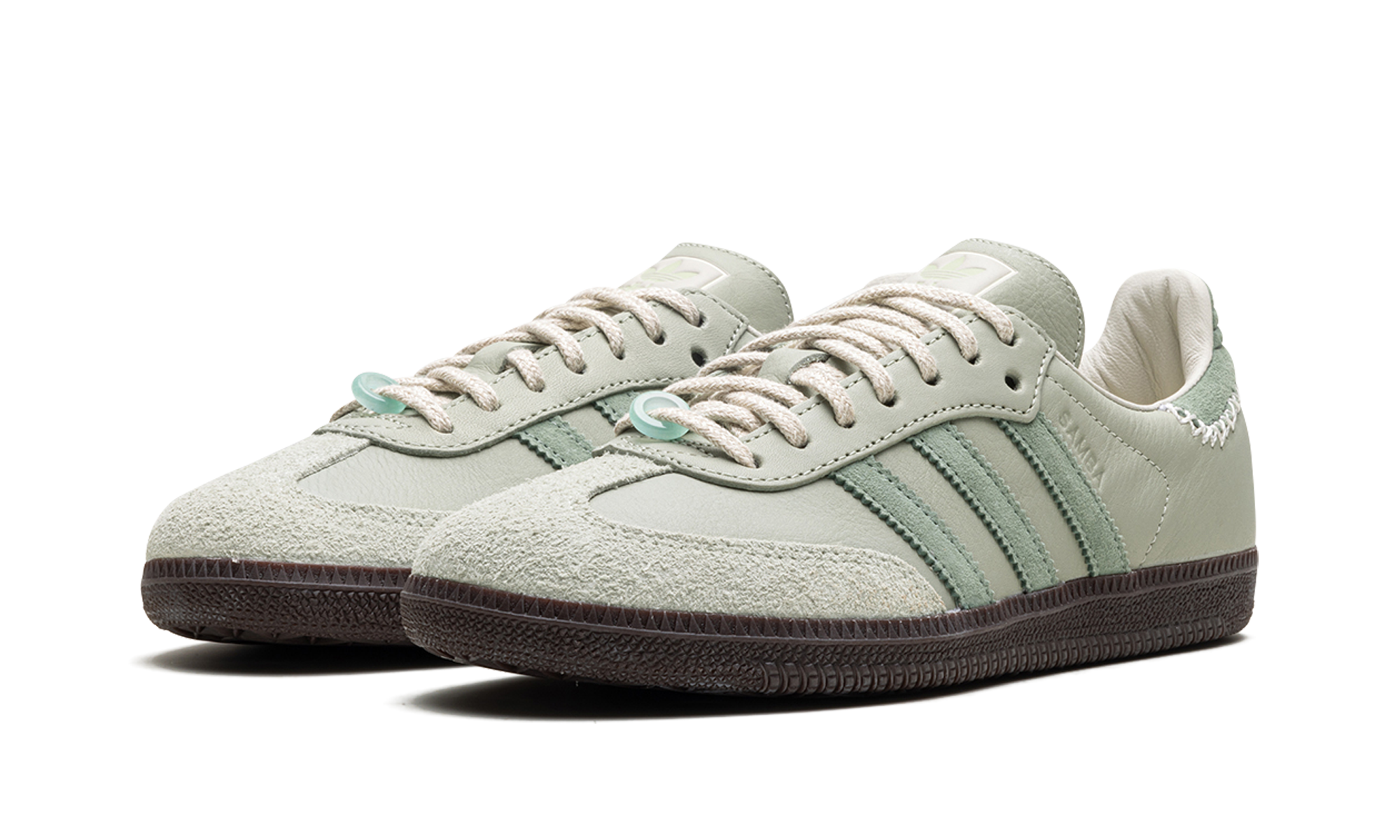 adidas samba og maha half green+IE0967+diagnol left view