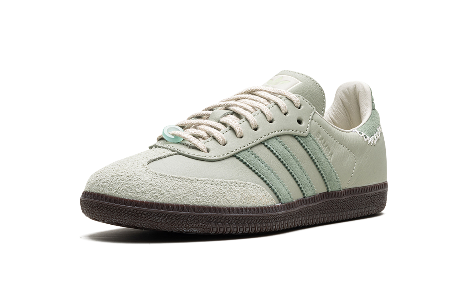 adidas samba og maha half green+IE0967+left diagnol single view