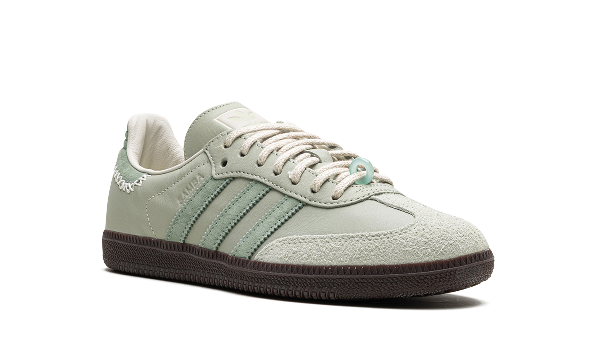 adidas samba og maha half green+IE0967+diagnol right view
