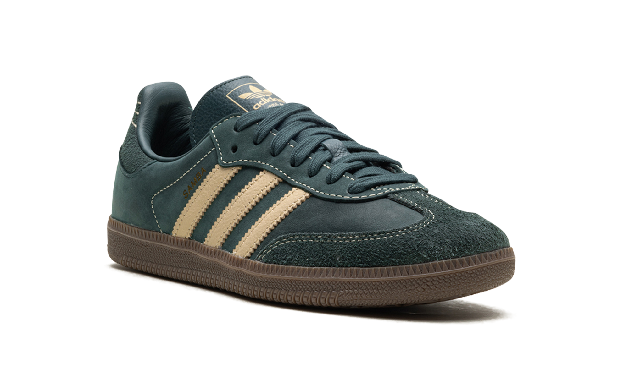 adidas samba og mineral green crystal sand women s+IG1986+diagnol right view