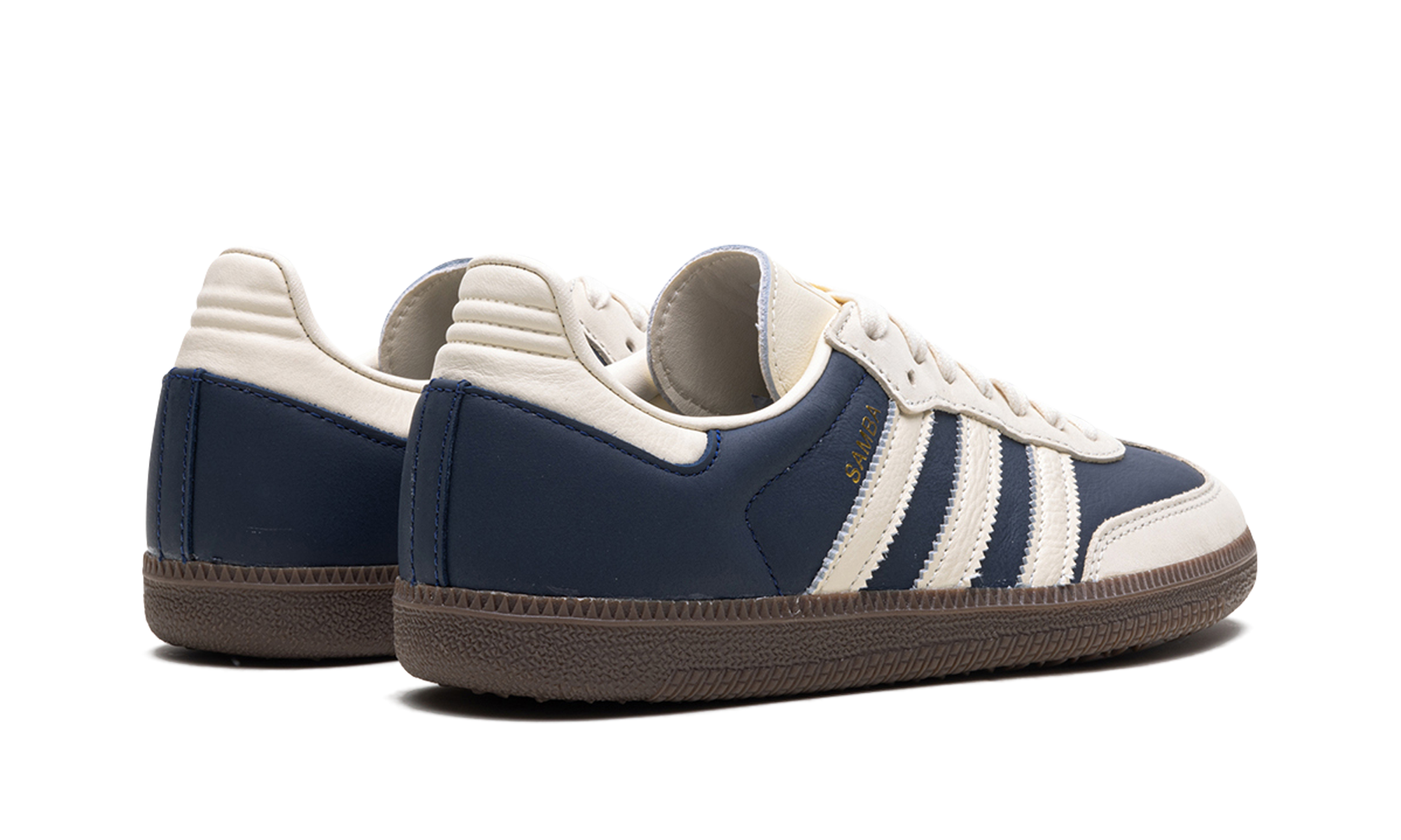 adidas samba og night indigo crew white women s+IG1968+diagnol right behind view