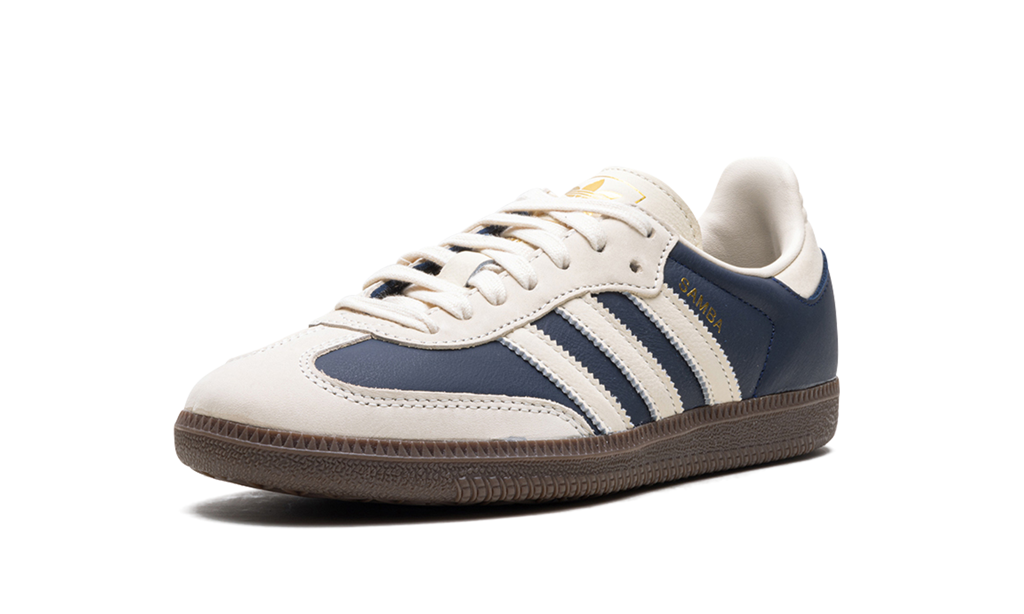 adidas samba og night indigo crew white women s+IG1968+left diagnol single view
