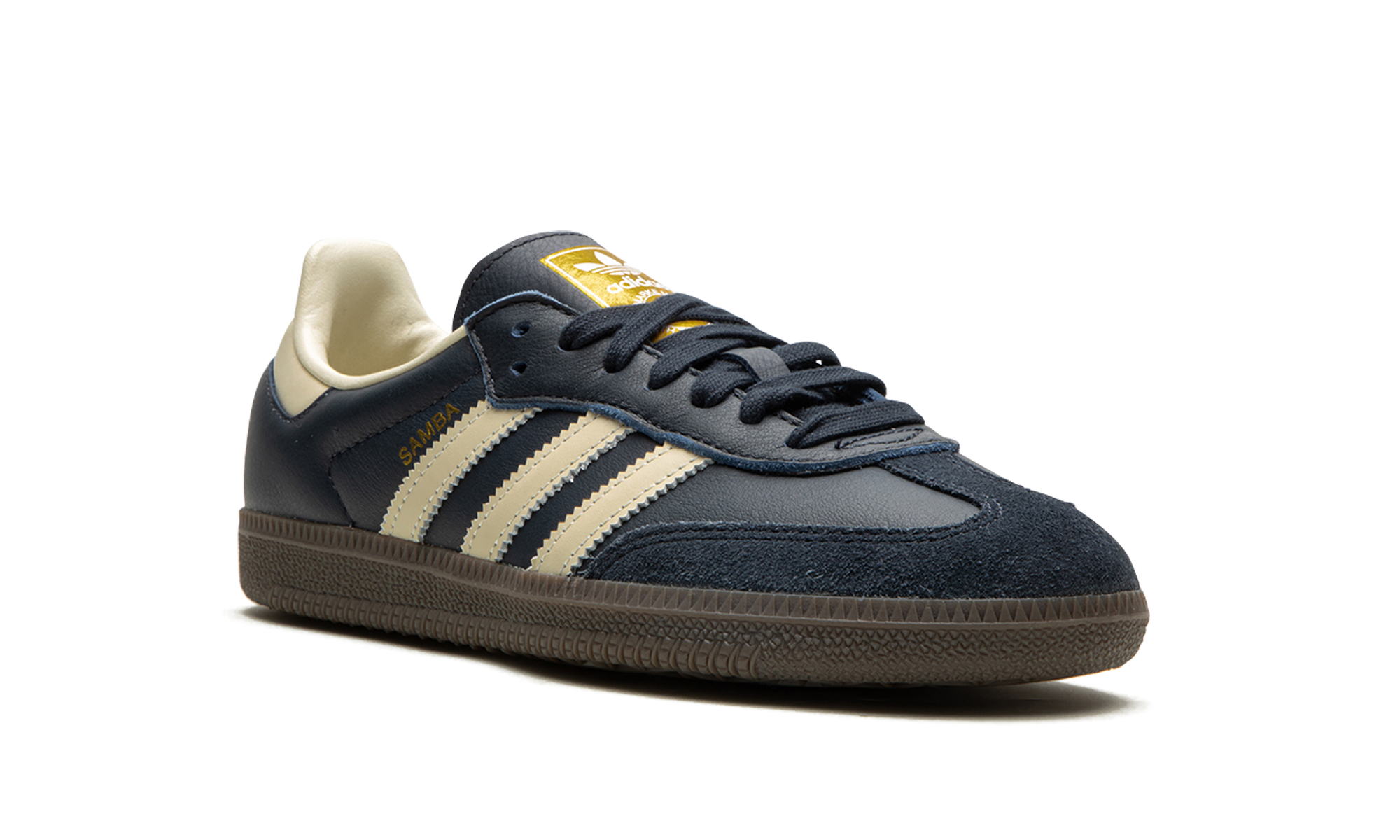 adidas samba og night navy gum+ID2056+diagnol right view