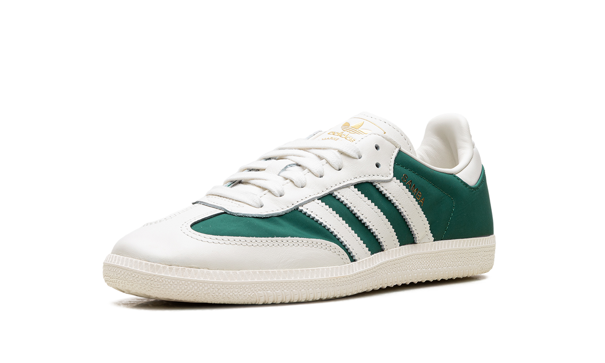adidas samba og off white collegiate green+JI3205+left diagnol single view