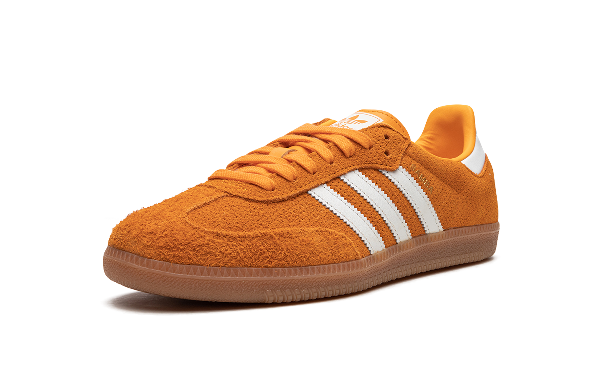 adidas samba og orange rush gum+HP7898+left diagnol single view