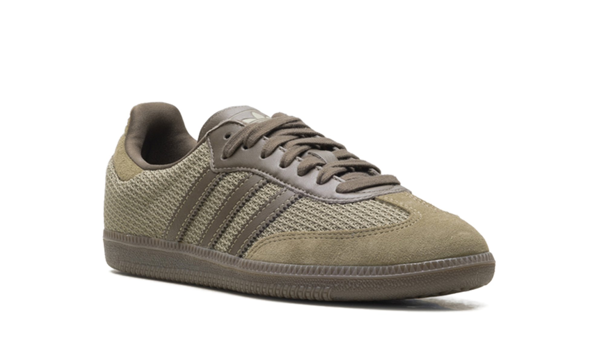 adidas samba og orbit green cargo brown+JR0885+diagnol right view