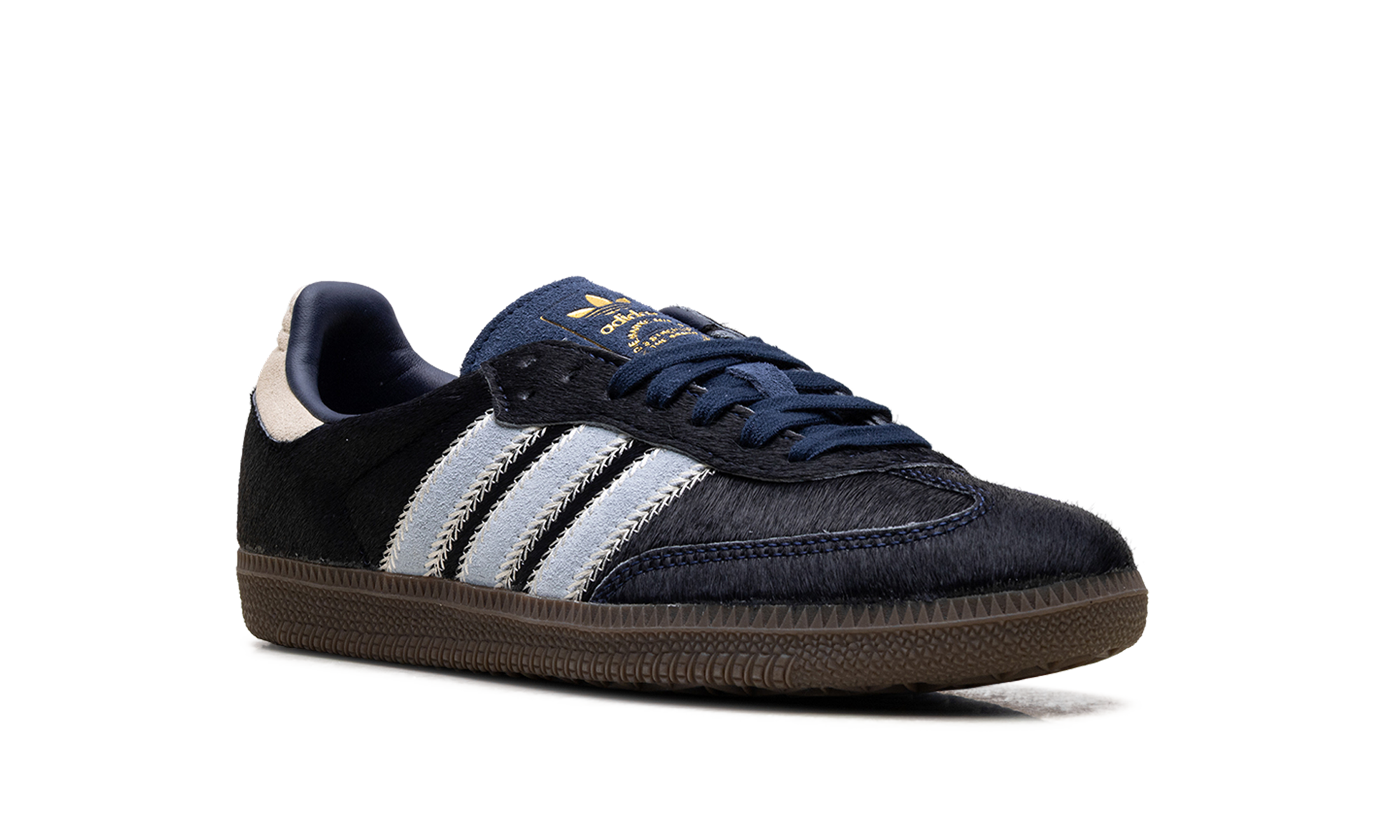 adidas samba og pony hair night indigo clear sky womens+JS3934+diagnol right view
