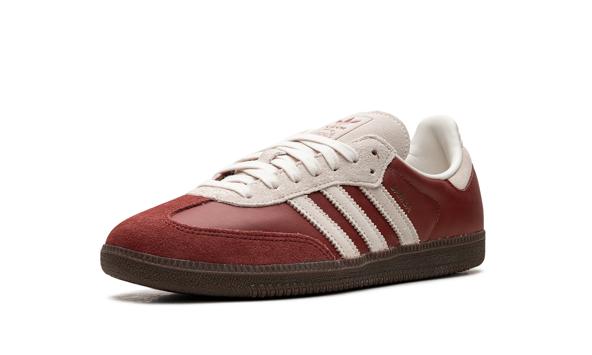 adidas samba og preloved ruby cream white+JI3216+left diagnol single view