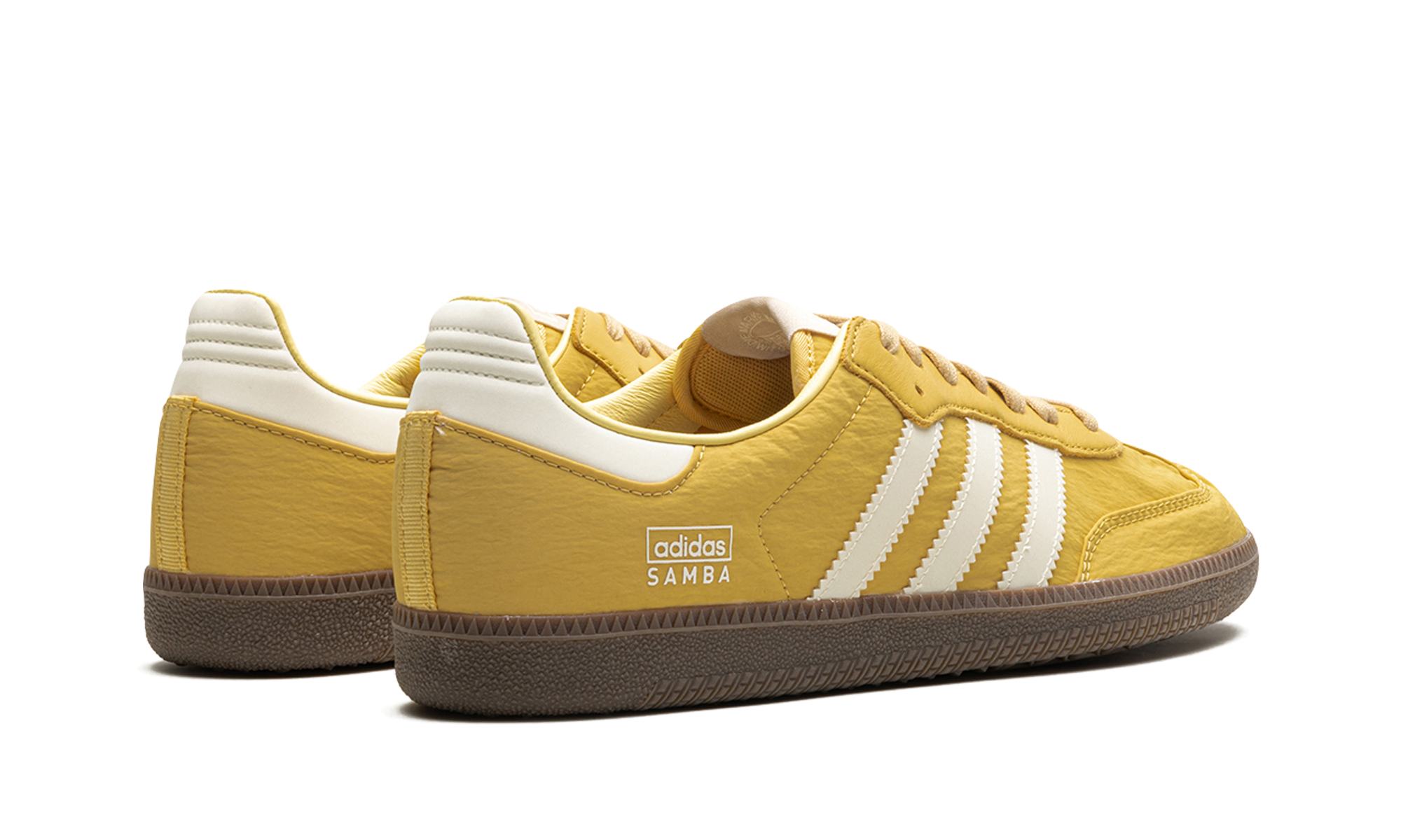 adidas samba og reflective nylon oat+IG6170+diagnol right behind view