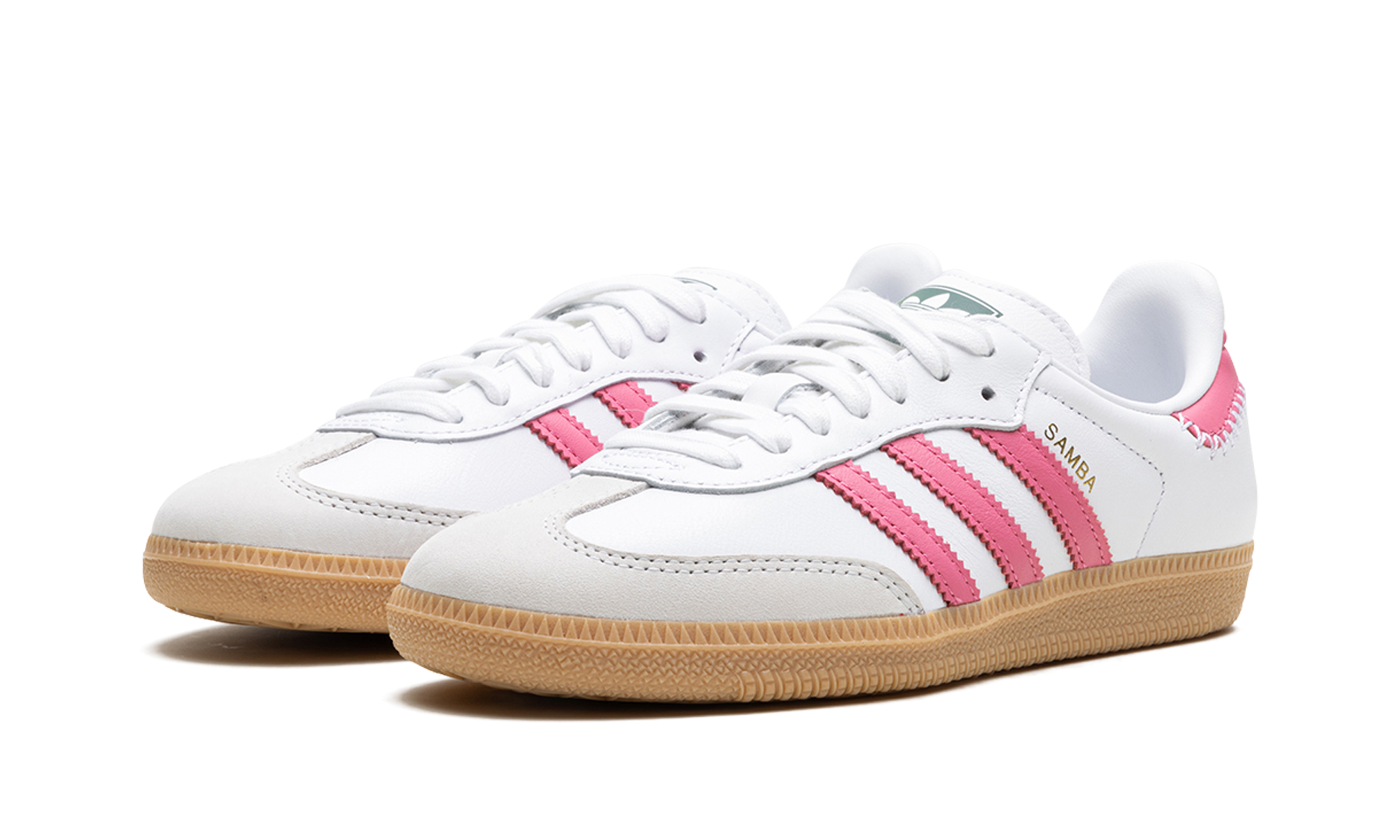 adidas samba og rose tone women s+JI2013+diagnol left view