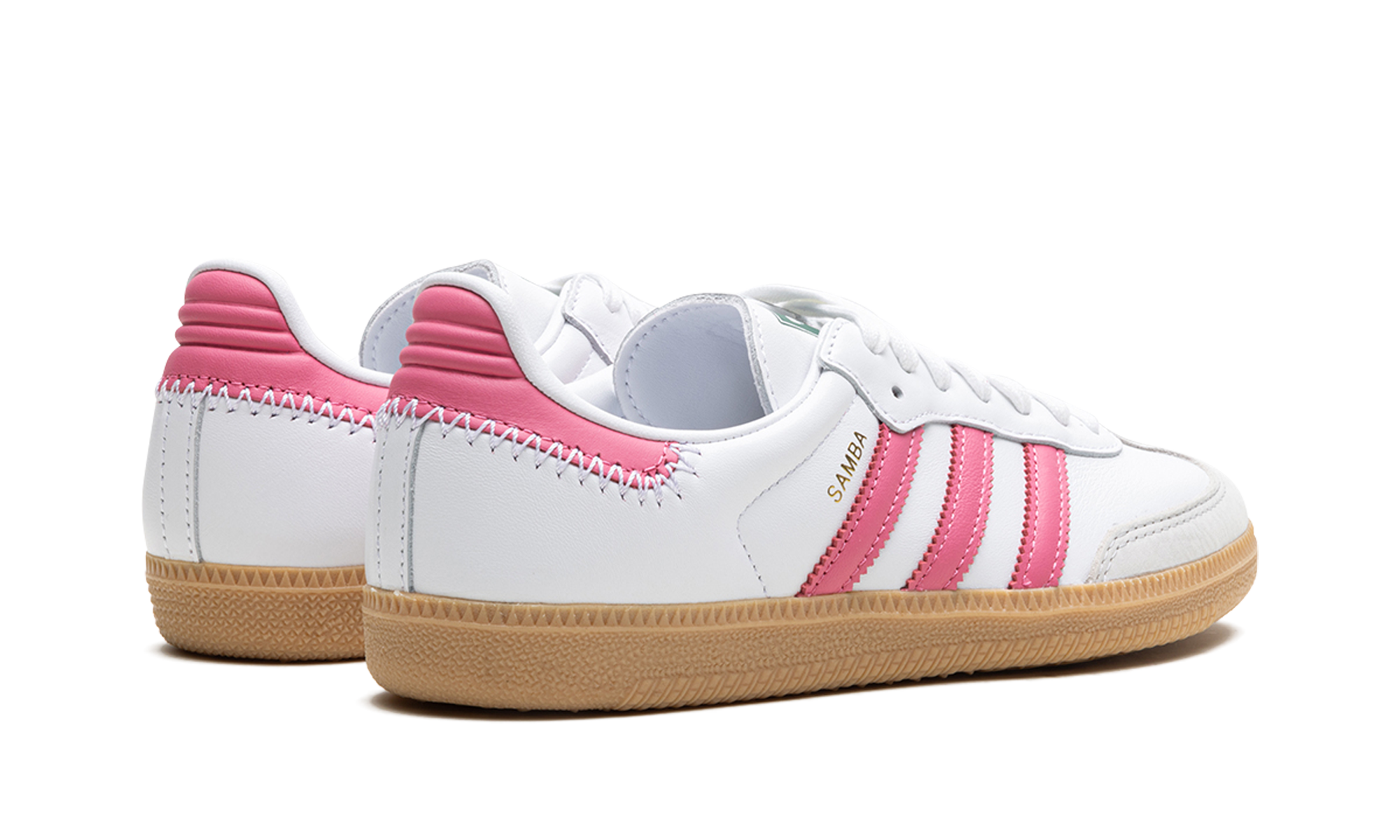 adidas samba og rose tone women s+JI2013+diagnol right behind view