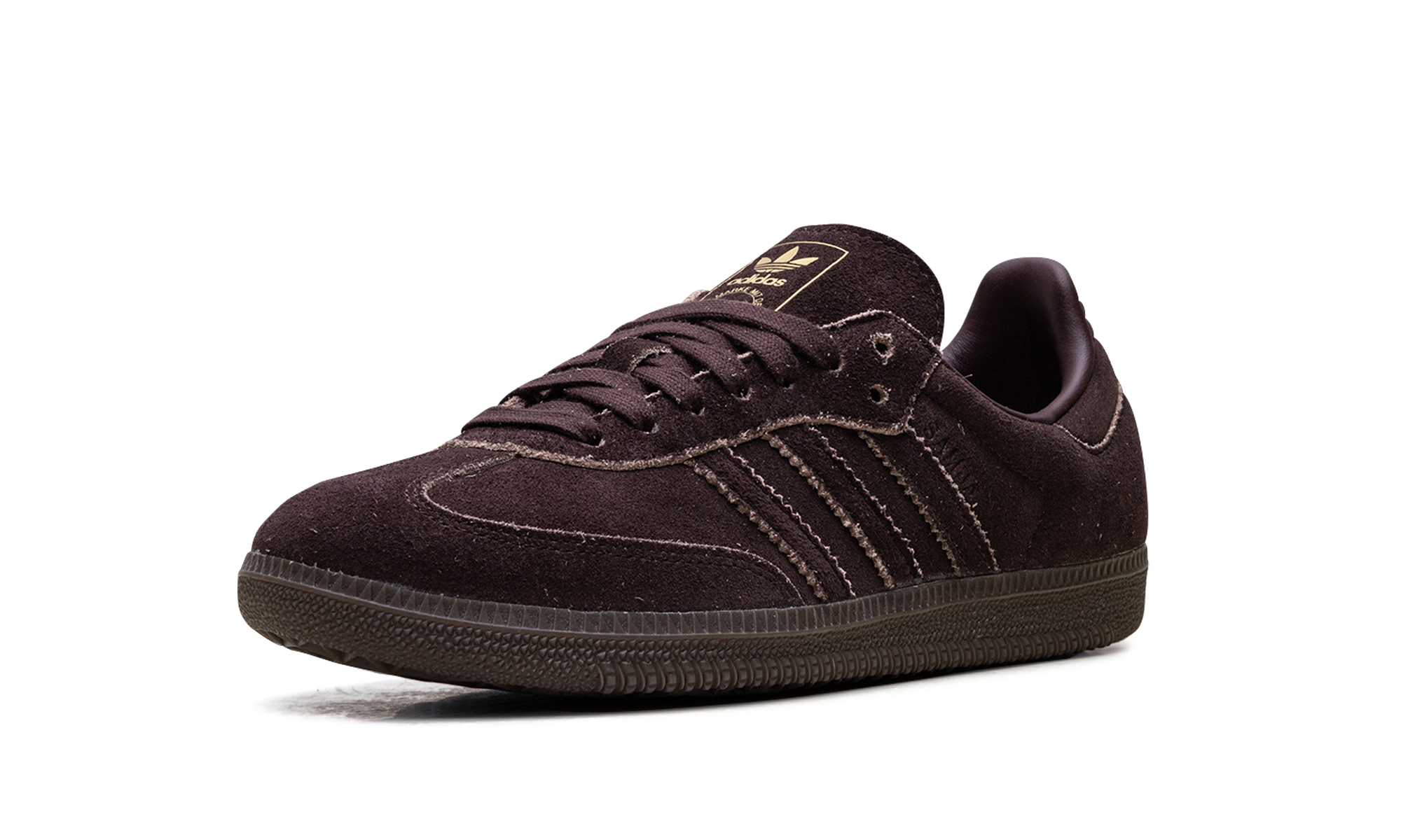 adidas samba og shadow brown+JI3211+left diagnol single view