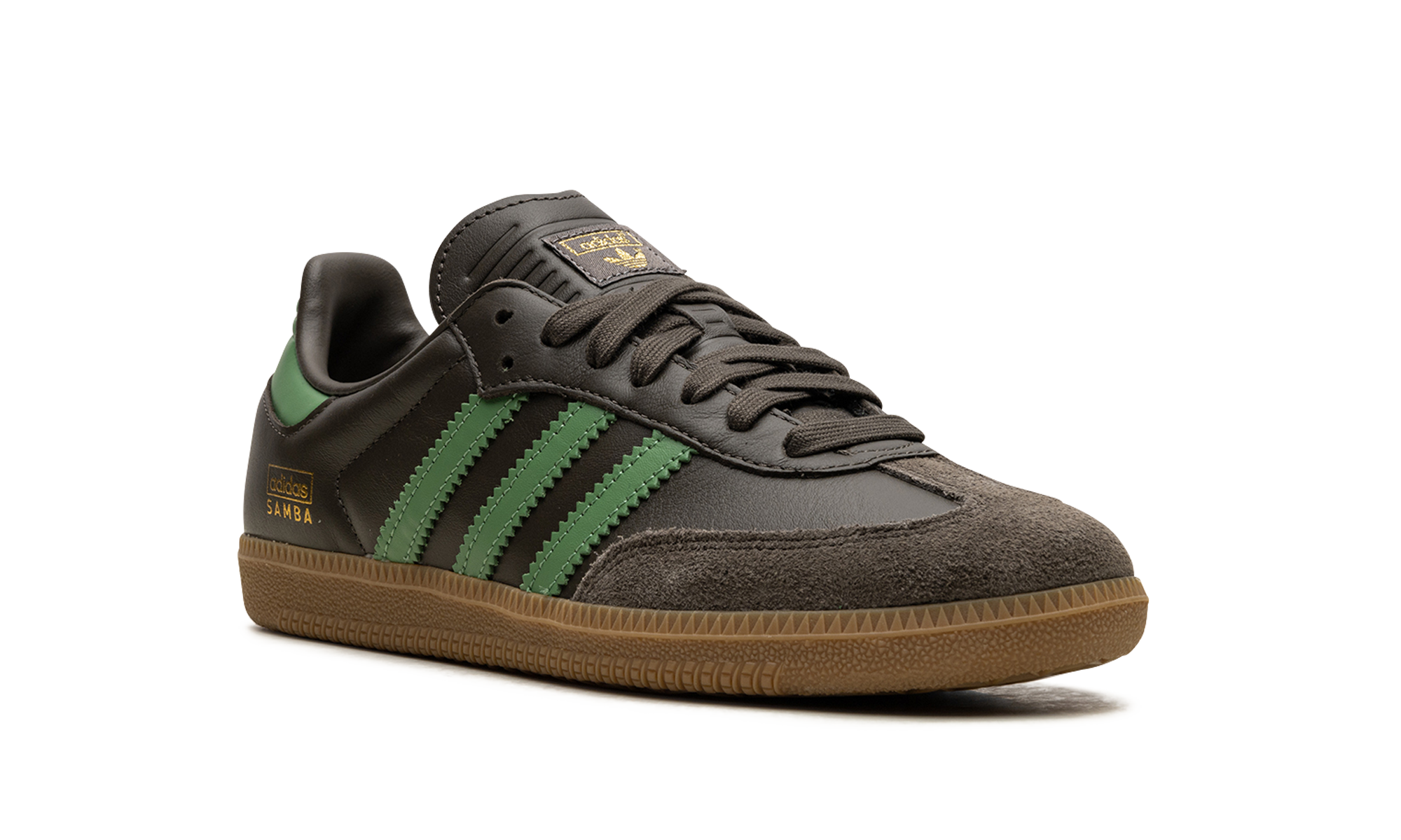adidas samba og shadow olive preloved green+IG6175+diagnol right view