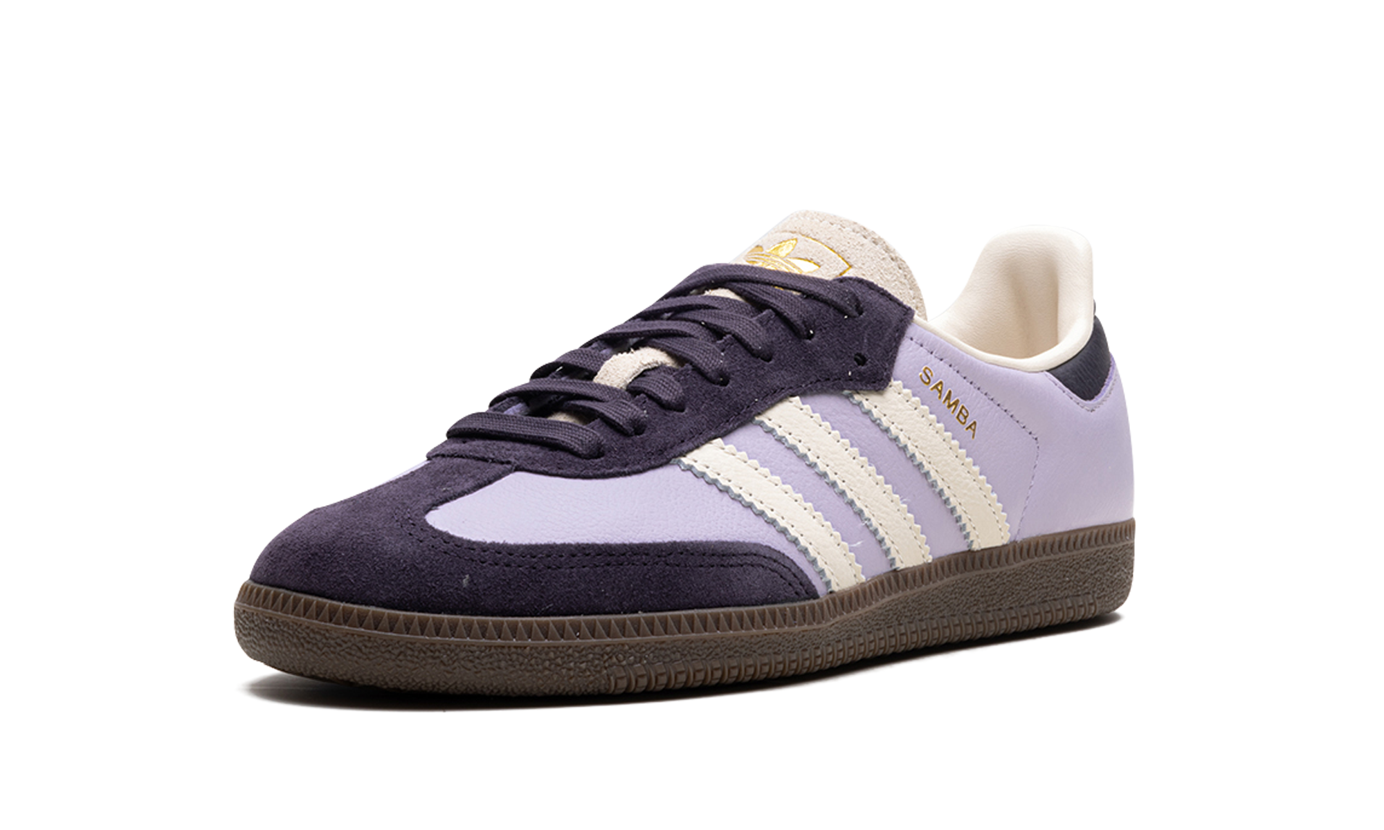 adidas samba og silver dawn aurora black women s+JI4209+left diagnol single view