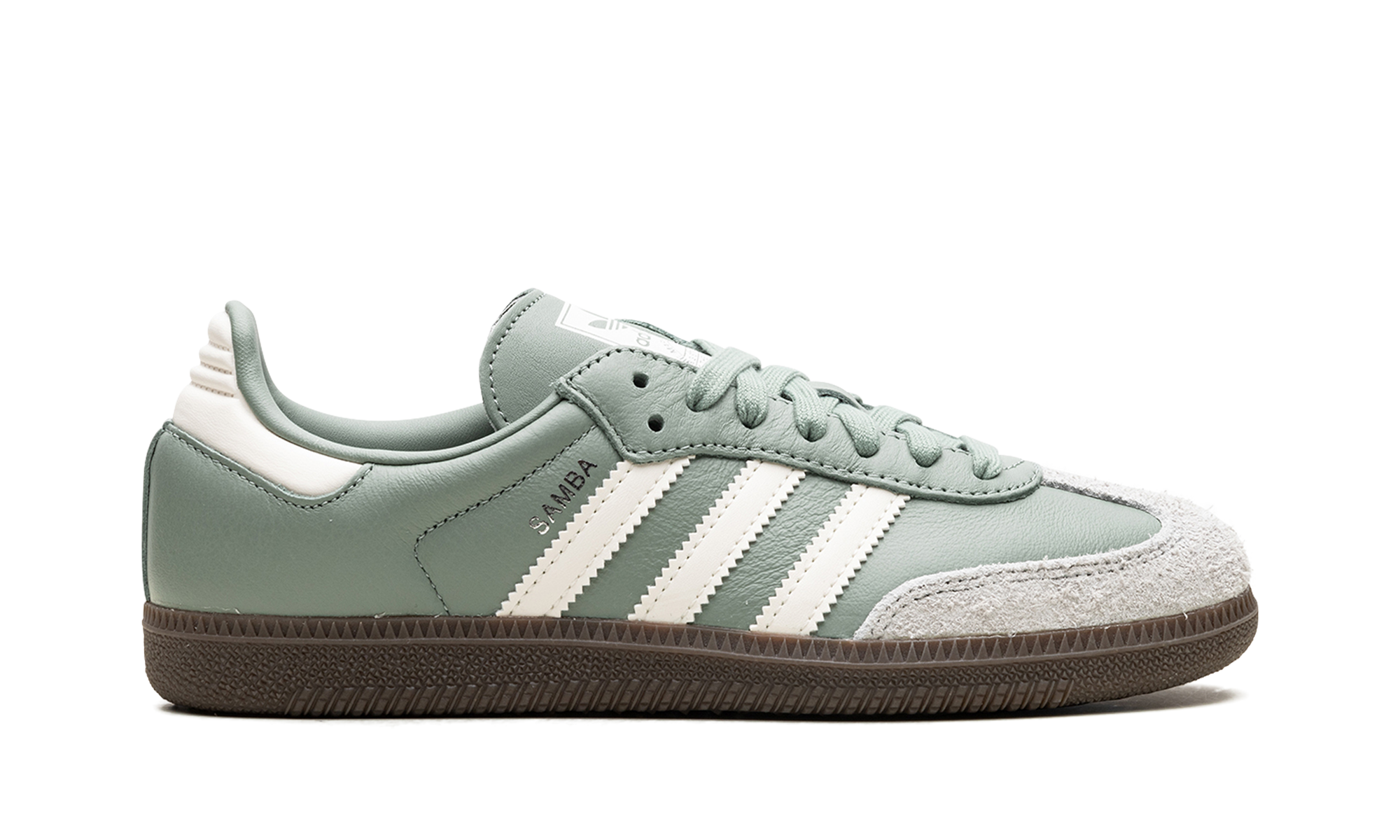 adidas samba og silver green chalk white+JI1866+right view