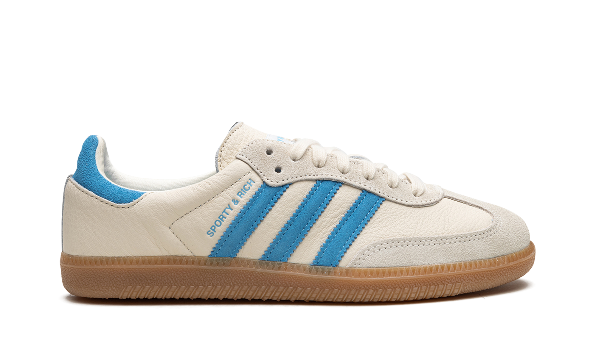 adidas samba og sporty rich cream blue+IE7096+right view