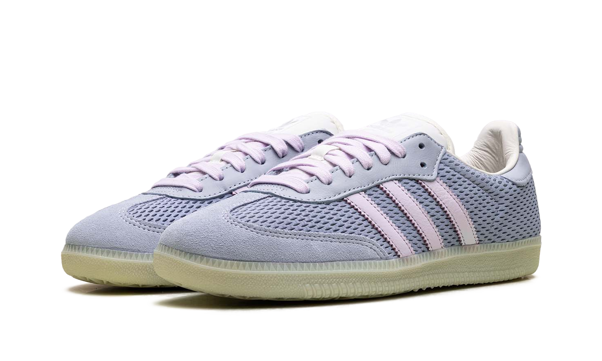 adidas samba og tactile blue ice lavender+JI3178+diagnol left view
