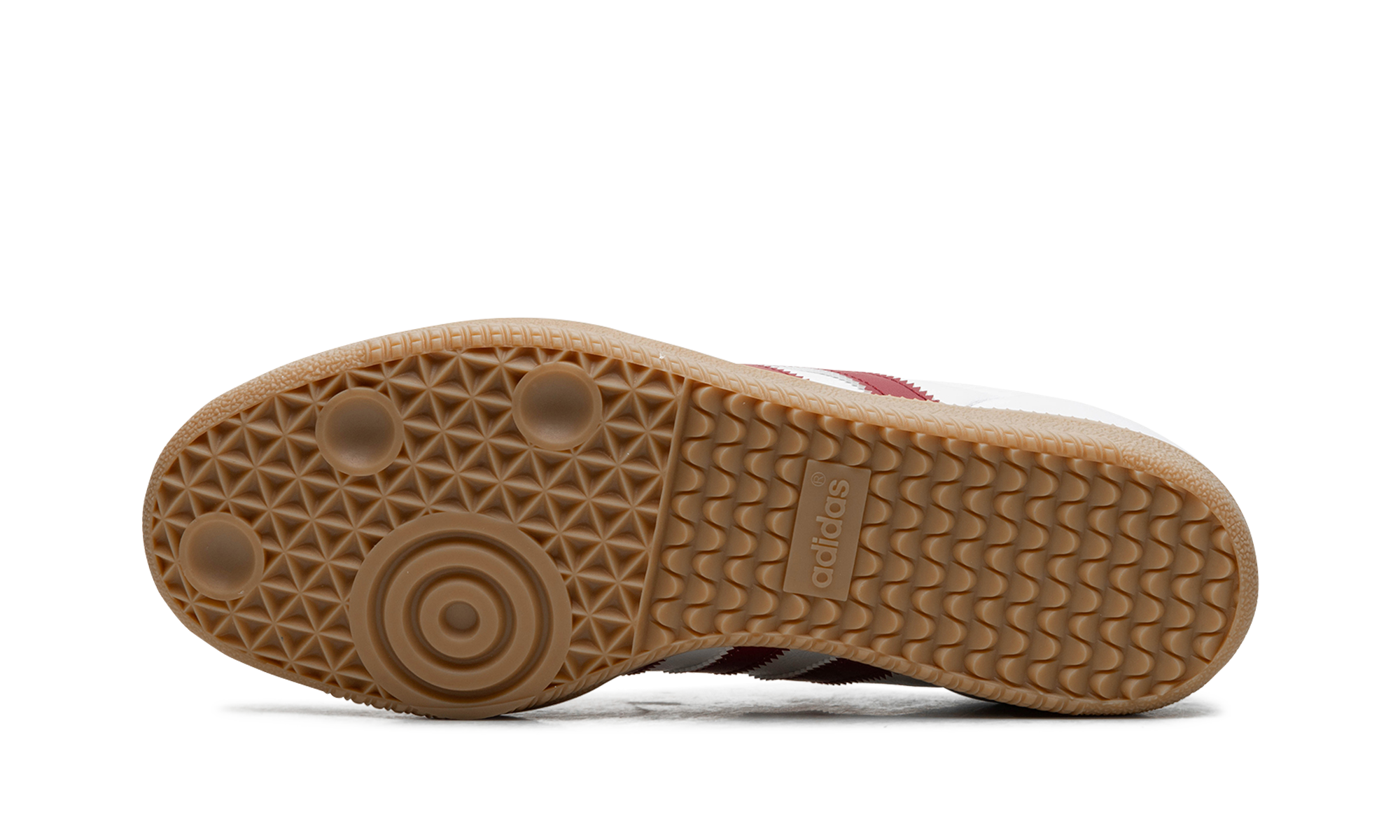 adidas samba og white burgundy gum+IF3813+bottom view