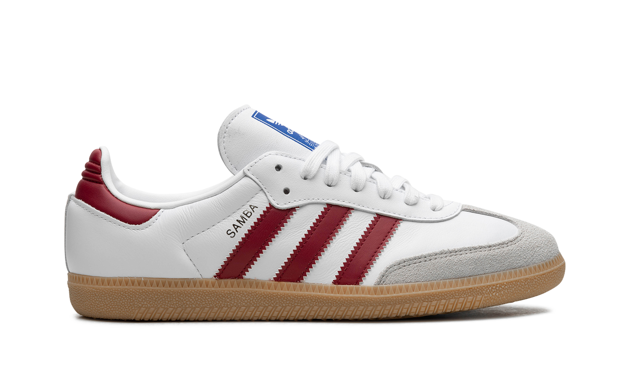 adidas samba og white burgundy gum+IF3813+right view