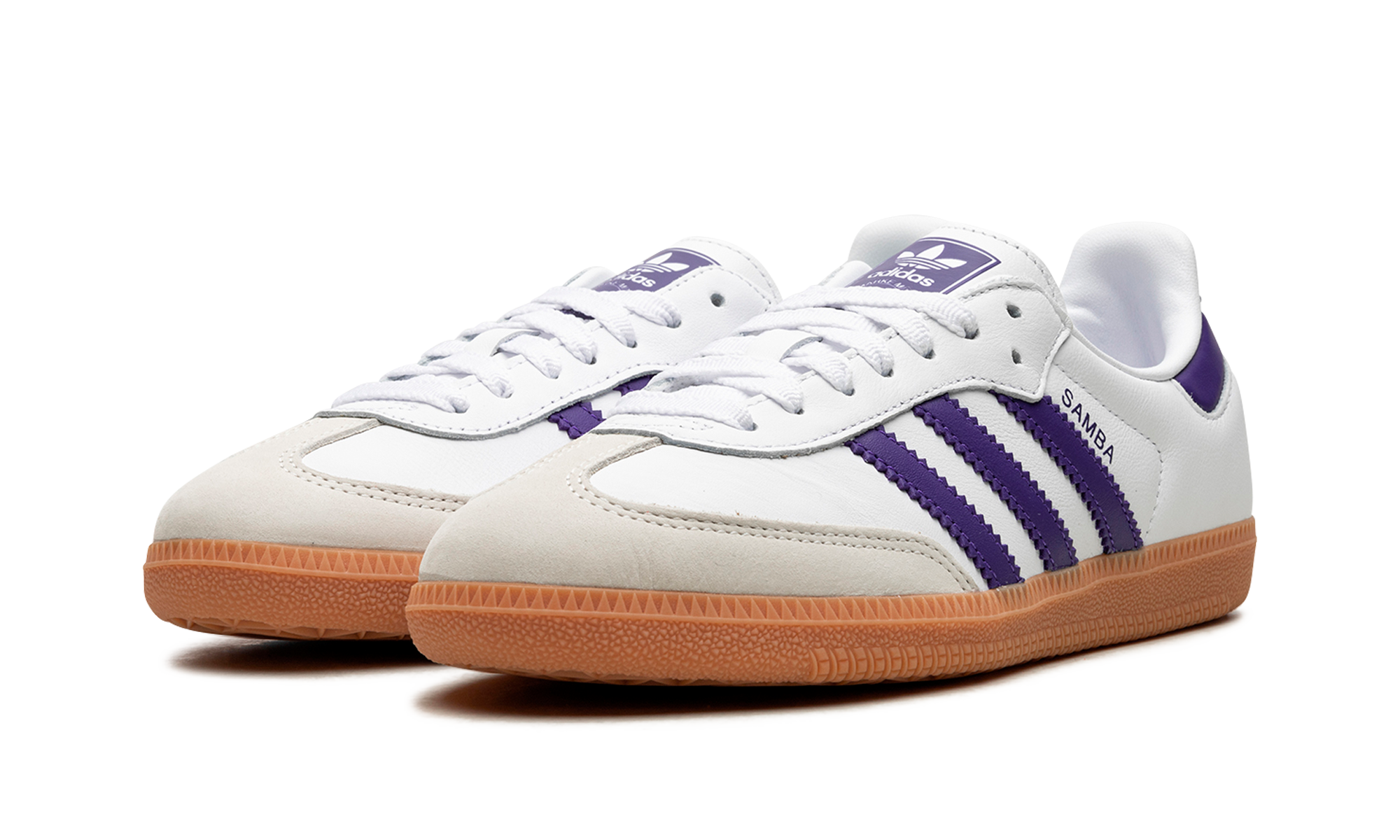 adidas samba og white energy ink gum women s+IF6514+diagnol left view