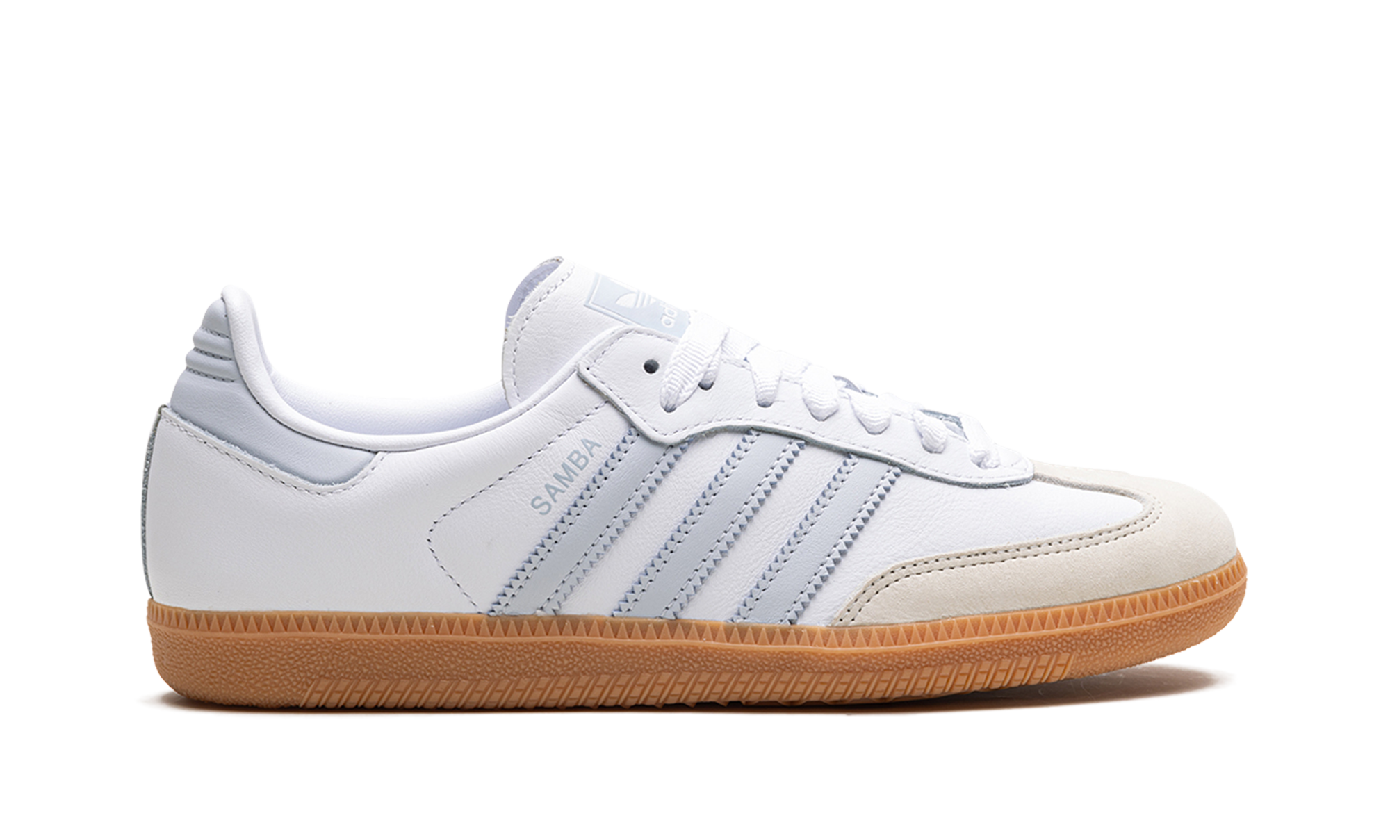 adidas samba og white halo blue gum women s+IE0877+right view