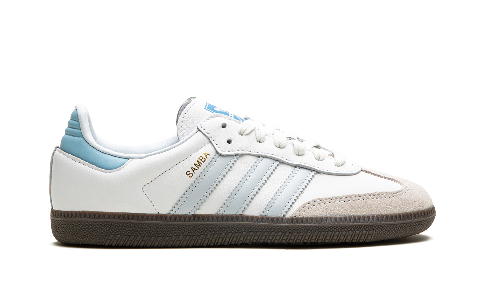 adidas samba og white halo blue+ID2055+right view