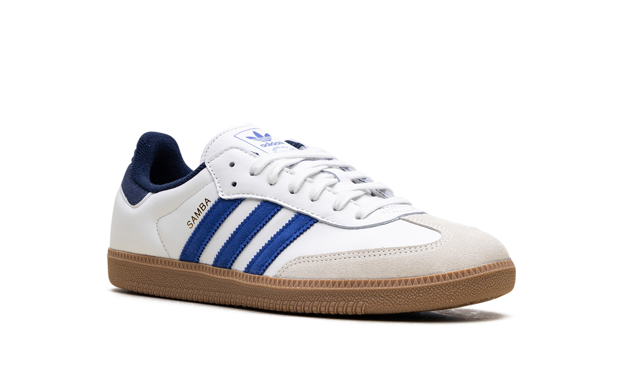 adidas samba og white royal blue night indigo+JH5632+diagnol right view
