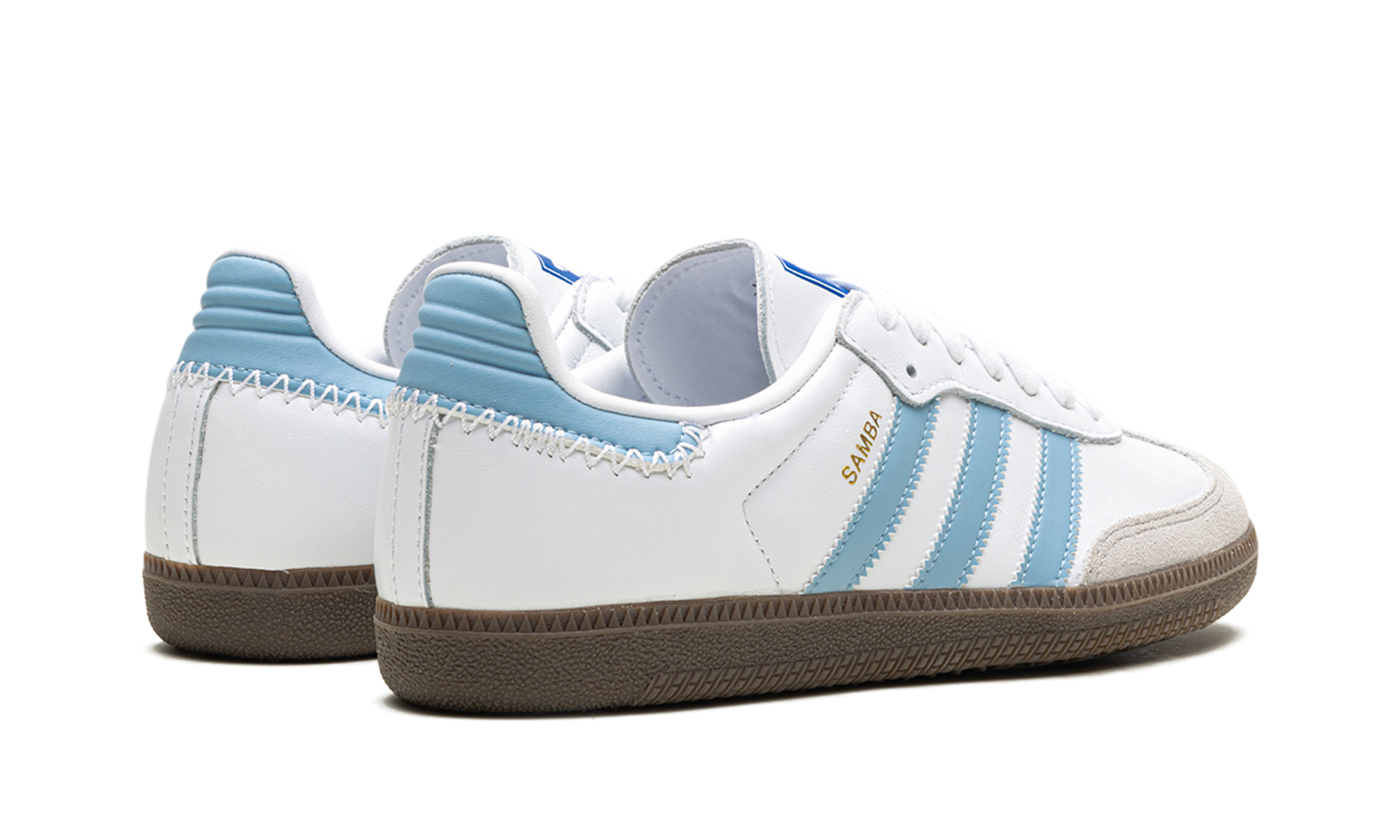 adidas samba og white sky blue+JI2003+diagnol right behind view