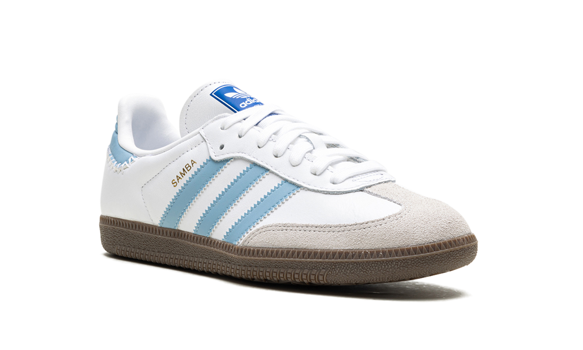 adidas samba og white sky blue+JI2003+diagnol right view