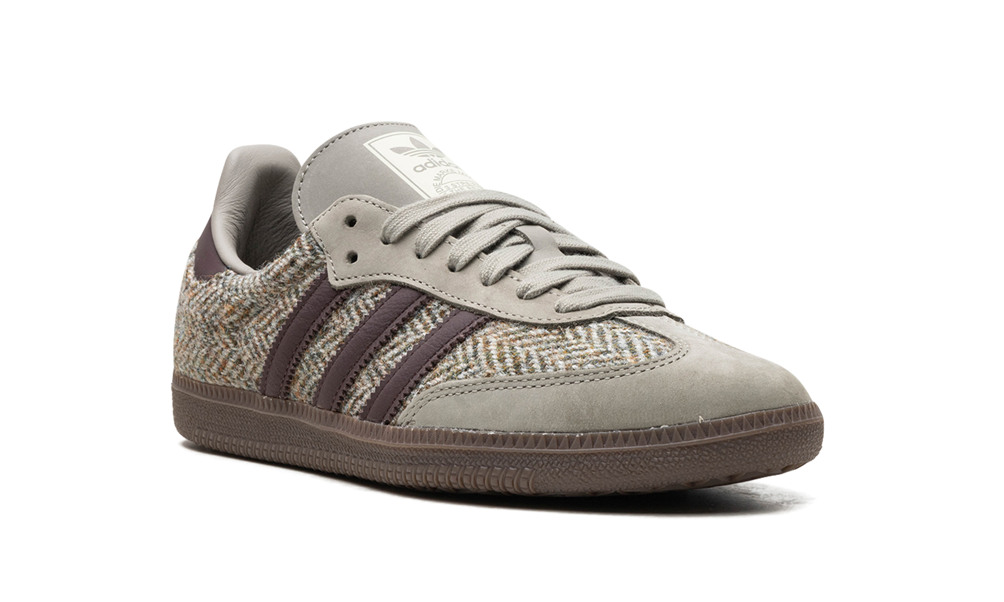 adidas samba og wonder beige tweed+ID1449+diagnol right view