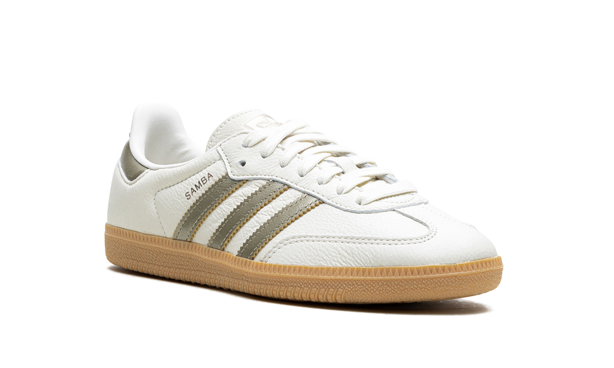 adidas samba og wonder gold metallic women s+IG1964+diagnol right view