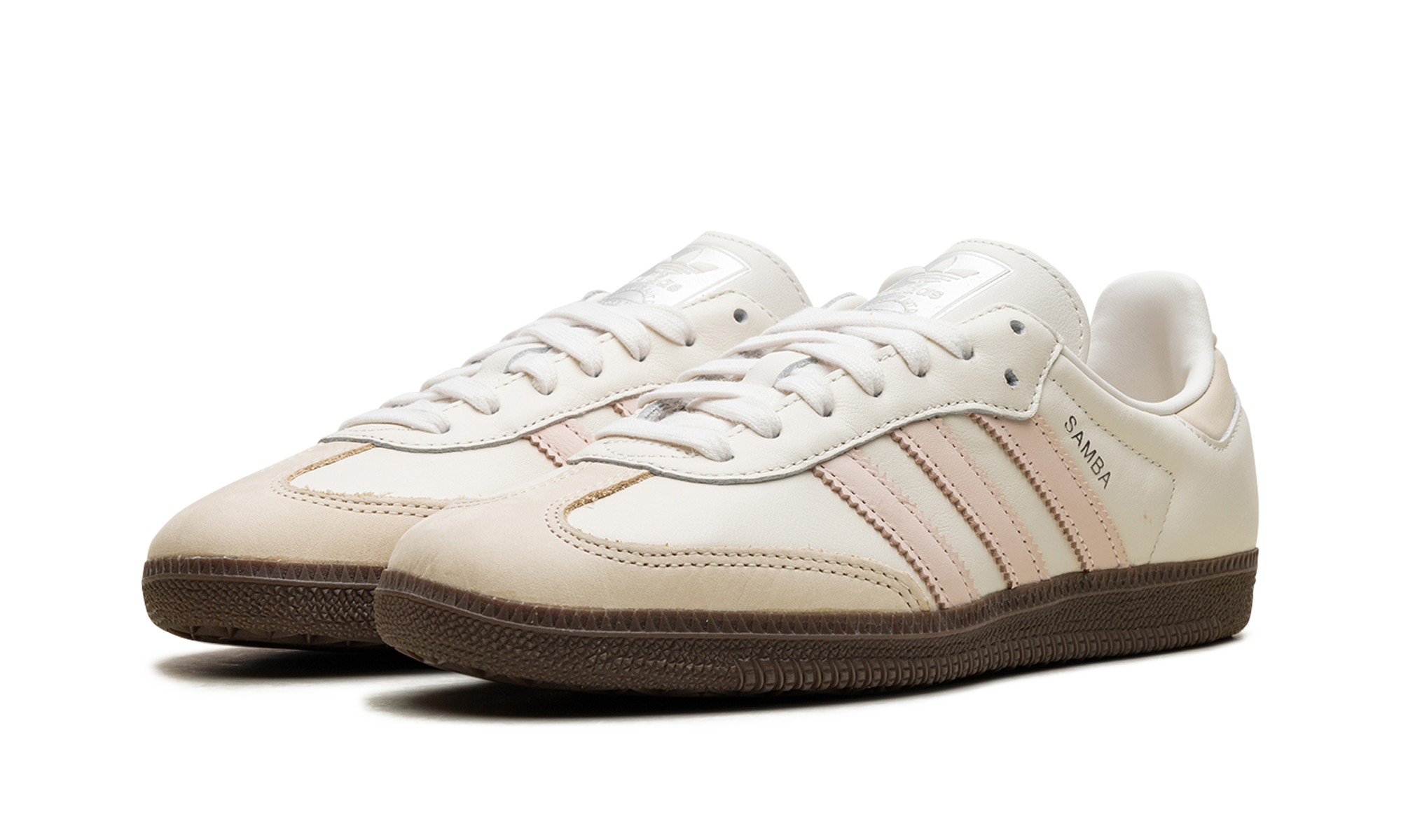 adidas samba og wonder quartz women s+IH2751+diagnol left view