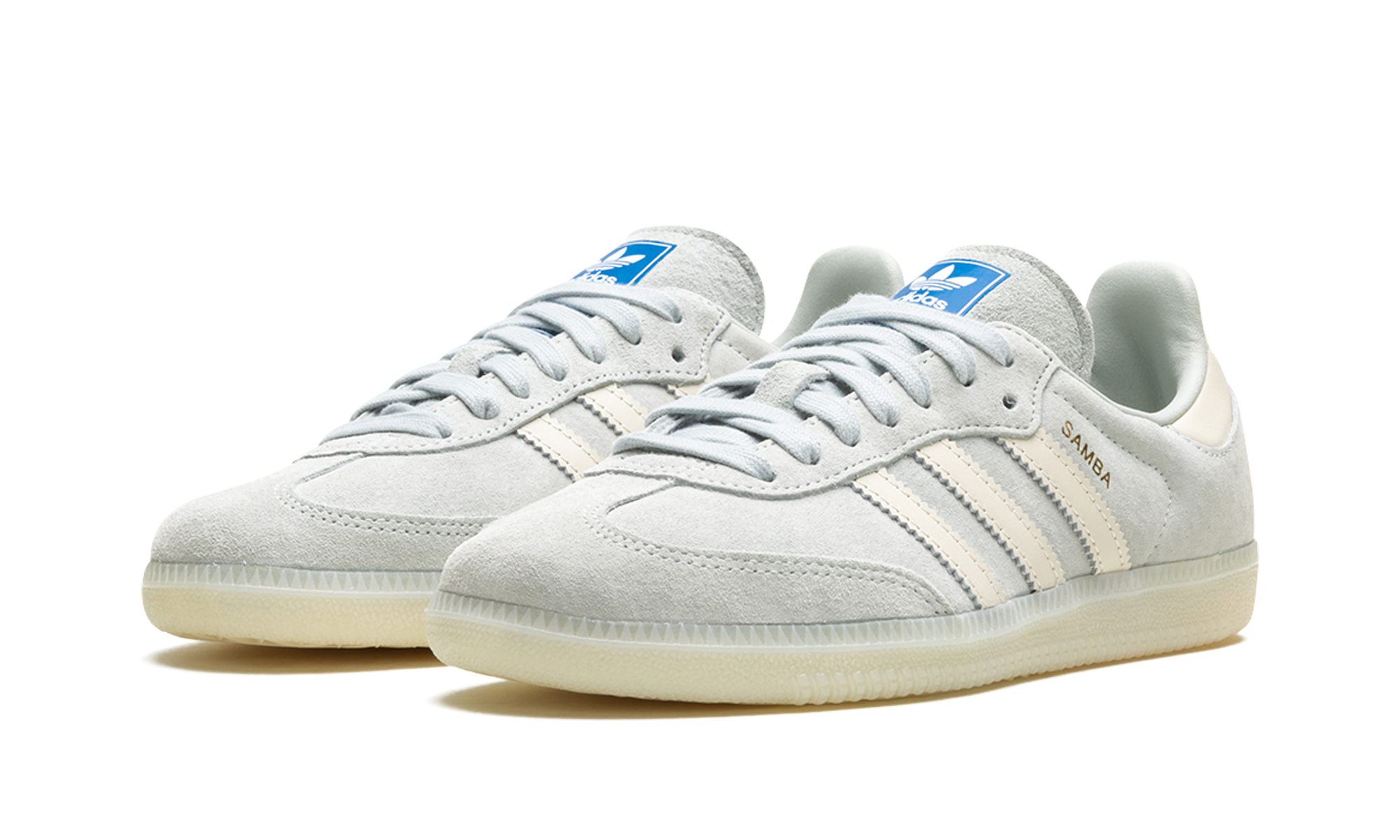 adidas samba og wonder silver+IG6177+diagnol left view