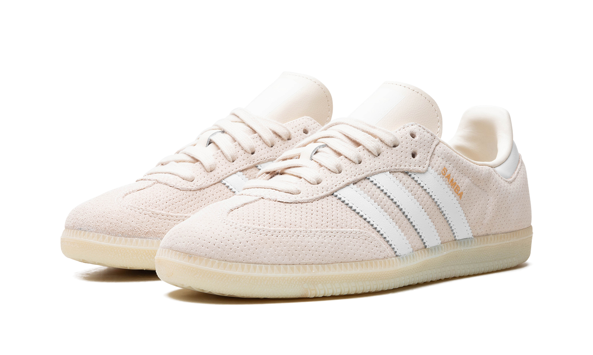 adidas samba og wonder white linen green+HP7906+diagnol left view