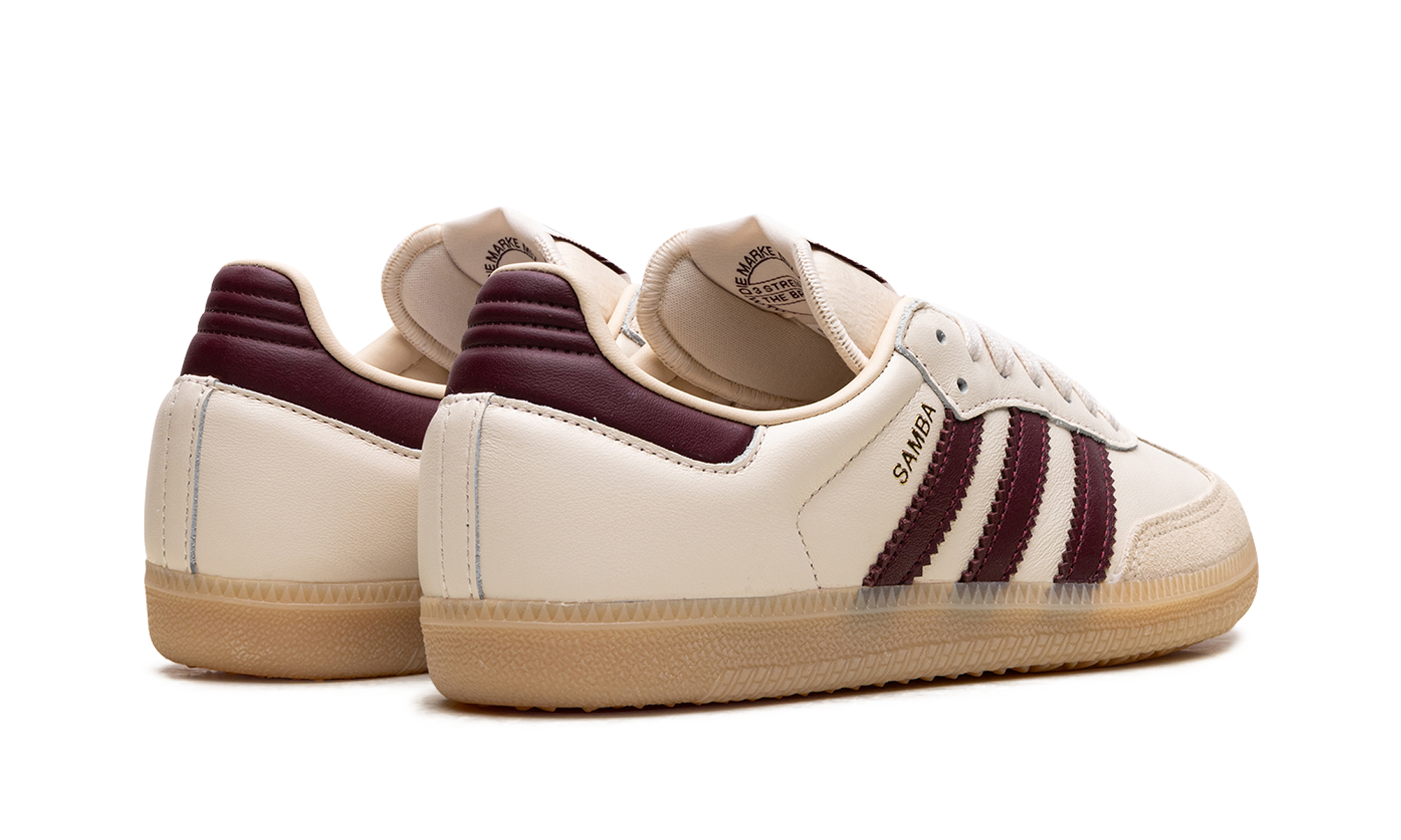 adidas samba og wonder white shadow red+JS3830+diagnol right behind view