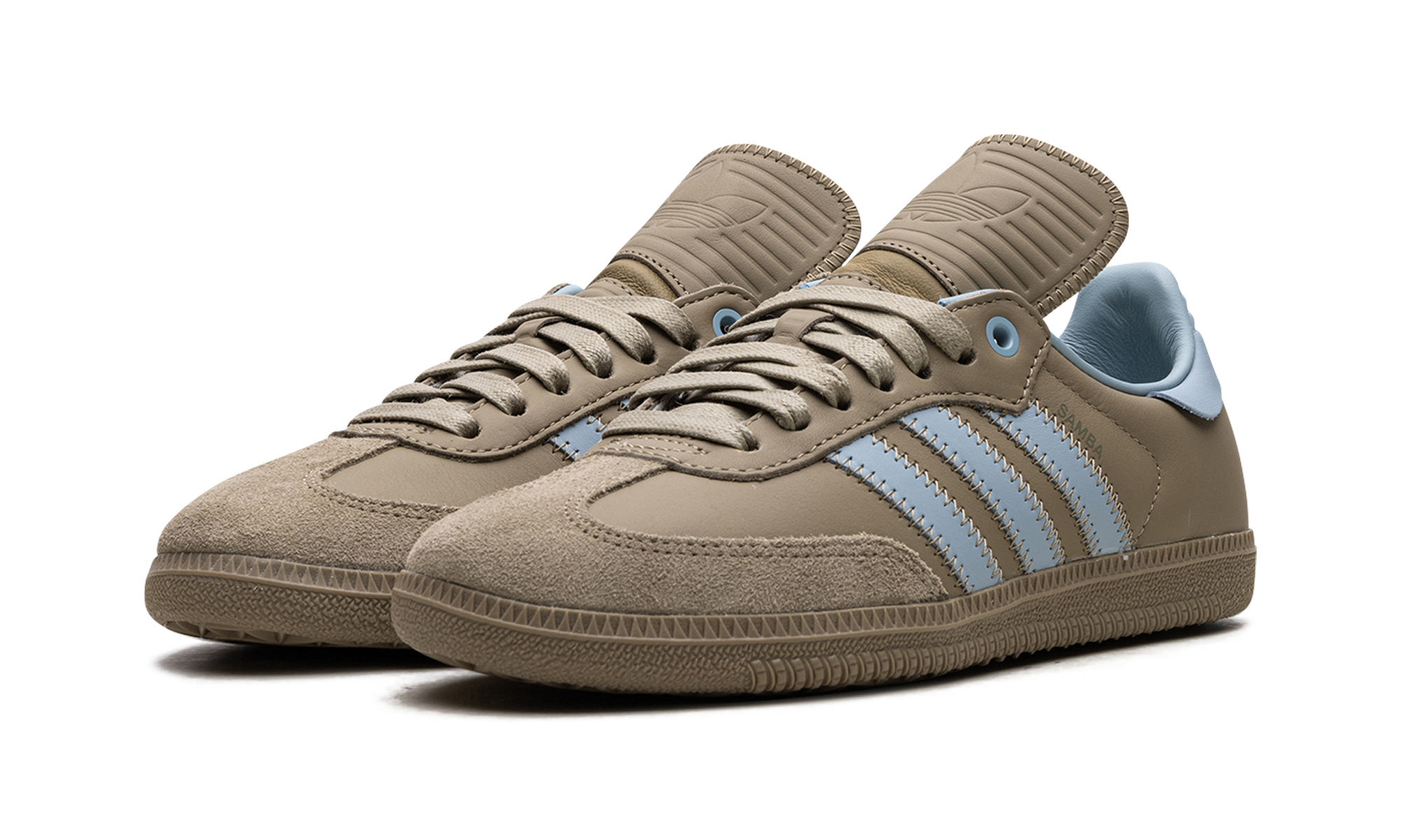 adidas samba pharrell humanrace orbit green+ID8712+diagnol left view