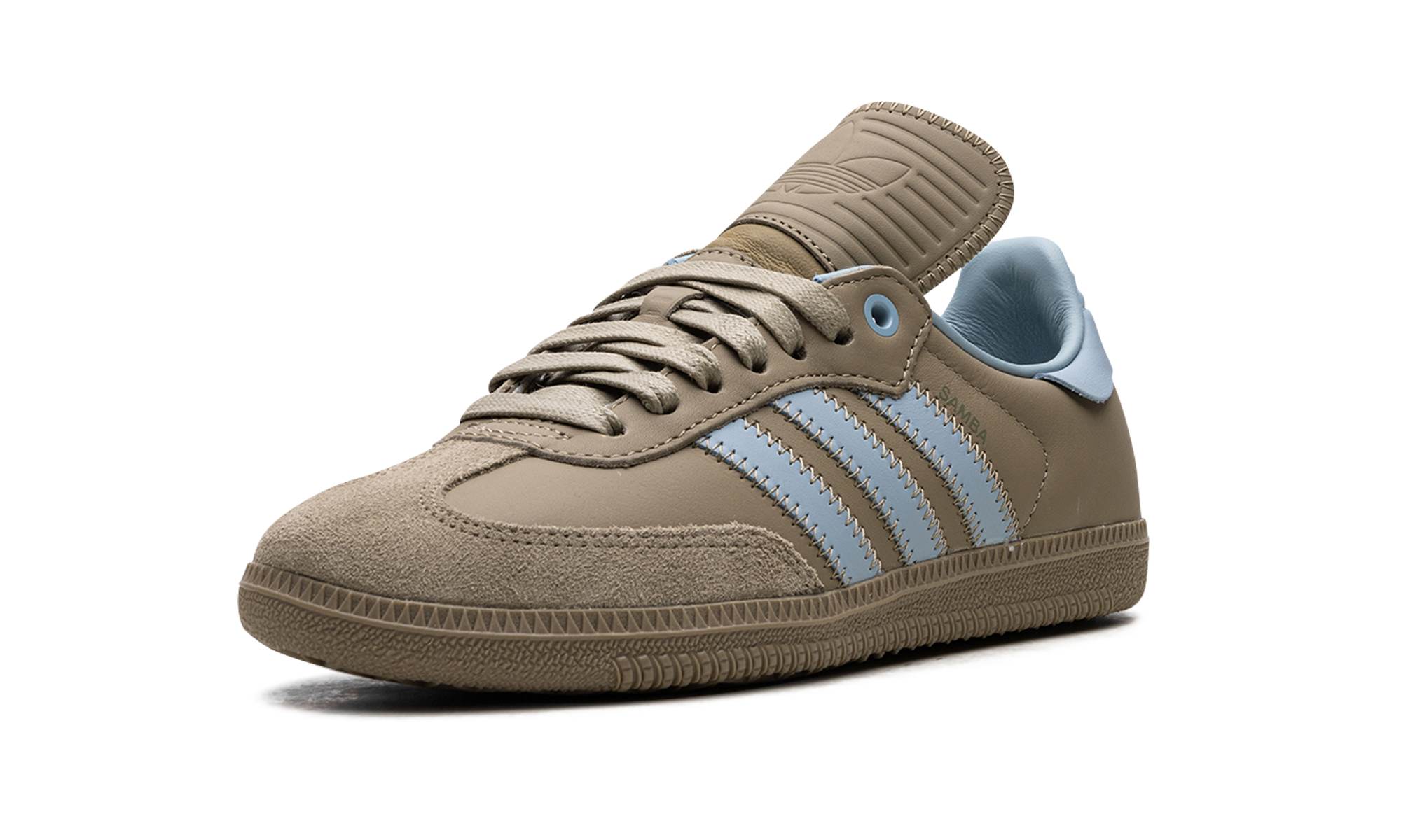 adidas samba pharrell humanrace orbit green+ID8712+left diagnol single view