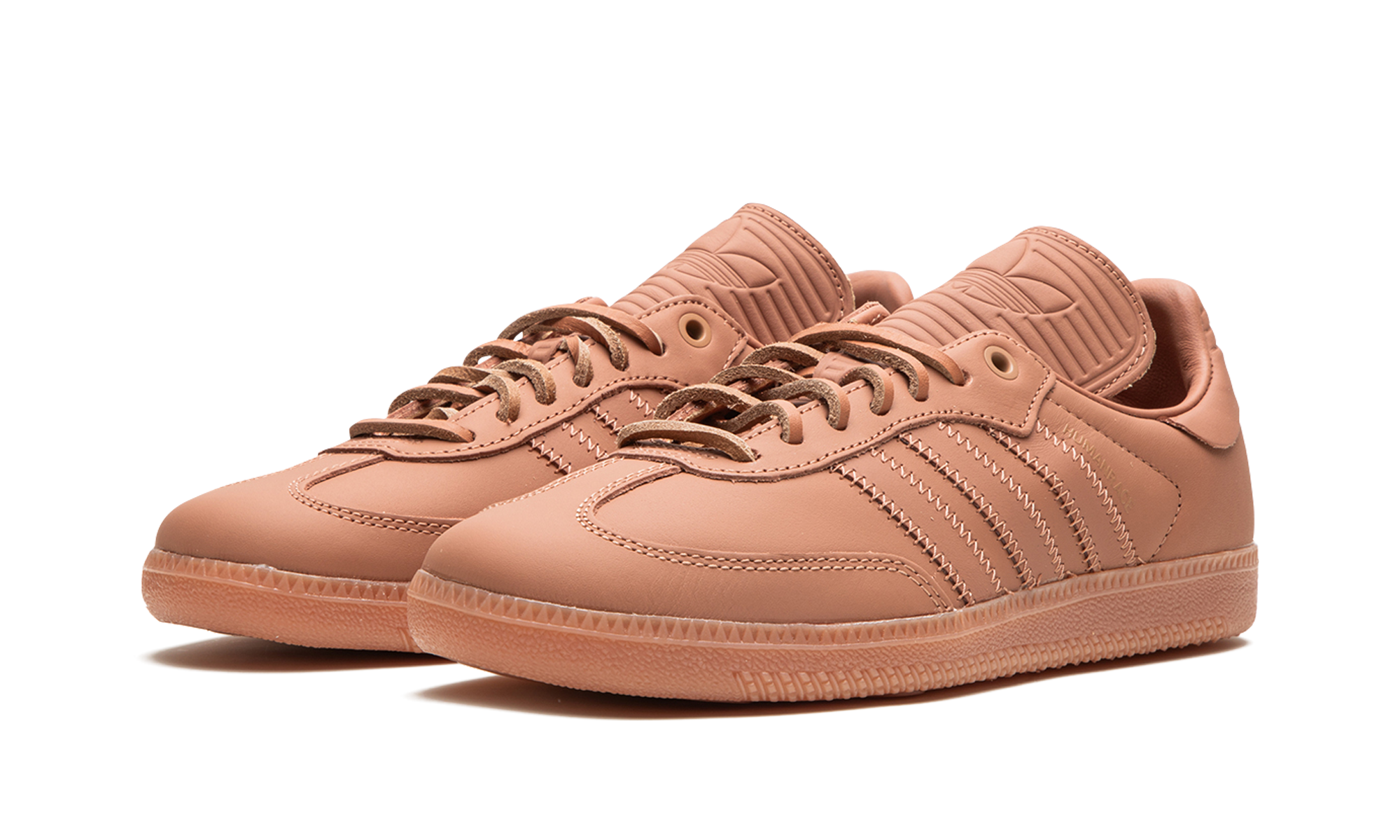 adidas samba pharrell humanrace terracotta+IE7290+diagnol left view