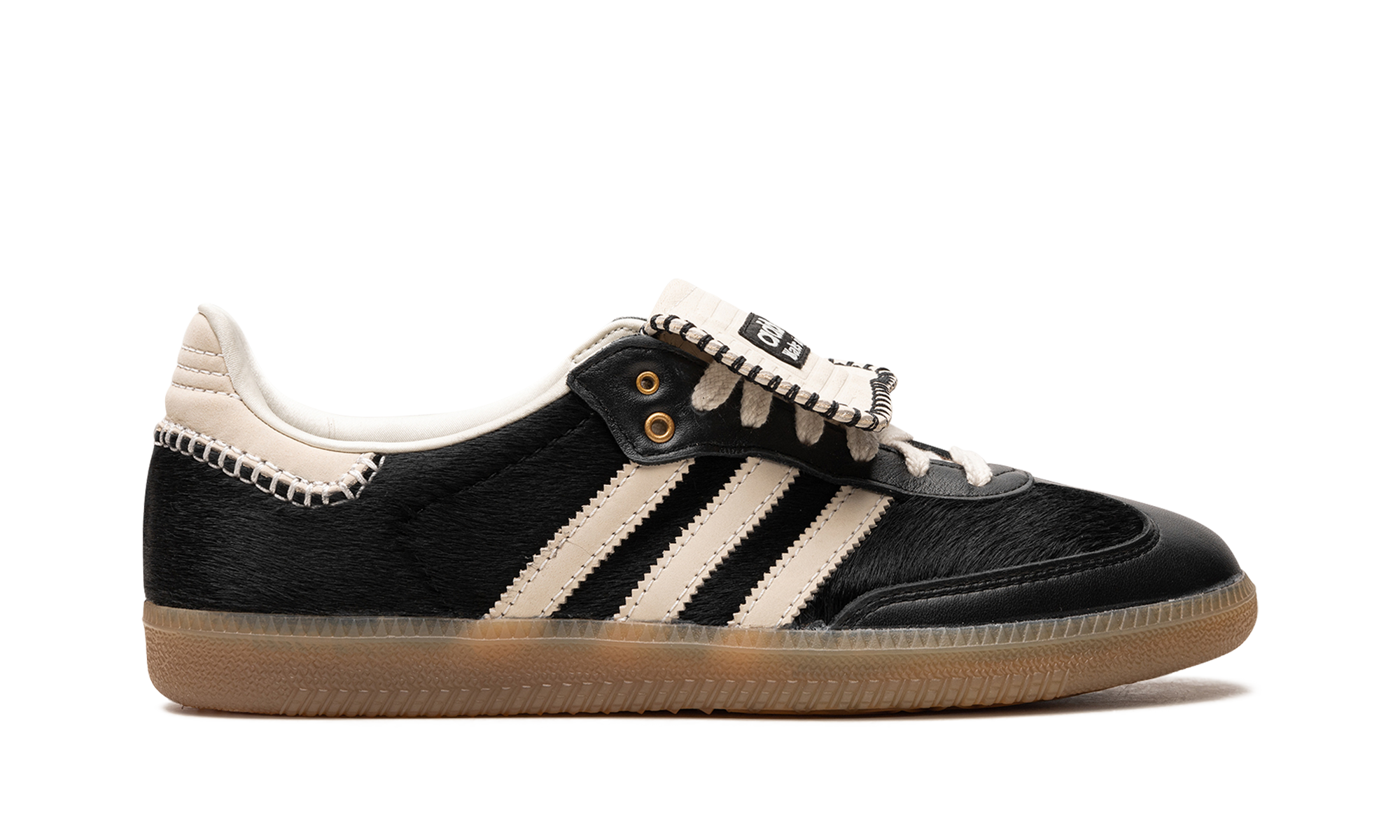 adidas samba pony tonal wales bonner core black+IE0580+right view
