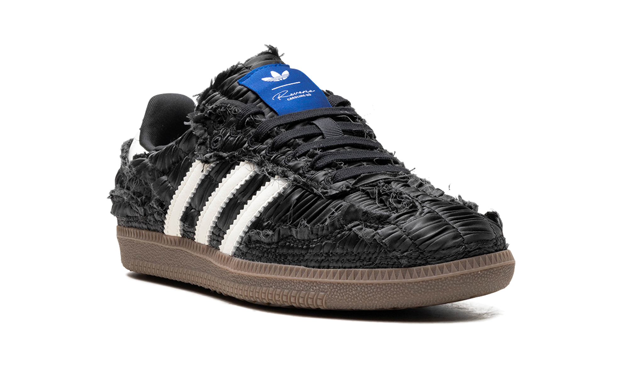 adidas samba reverie by caroline hu clot black+JQ4749+diagnol right view