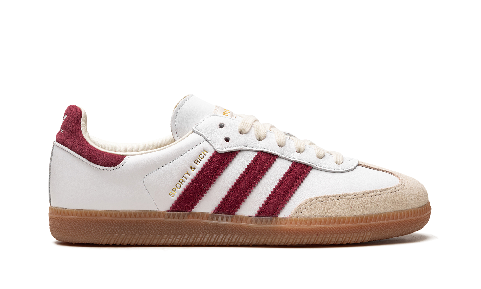 adidas samba sporty rich white collegiate burgundy+IF5660+right view
