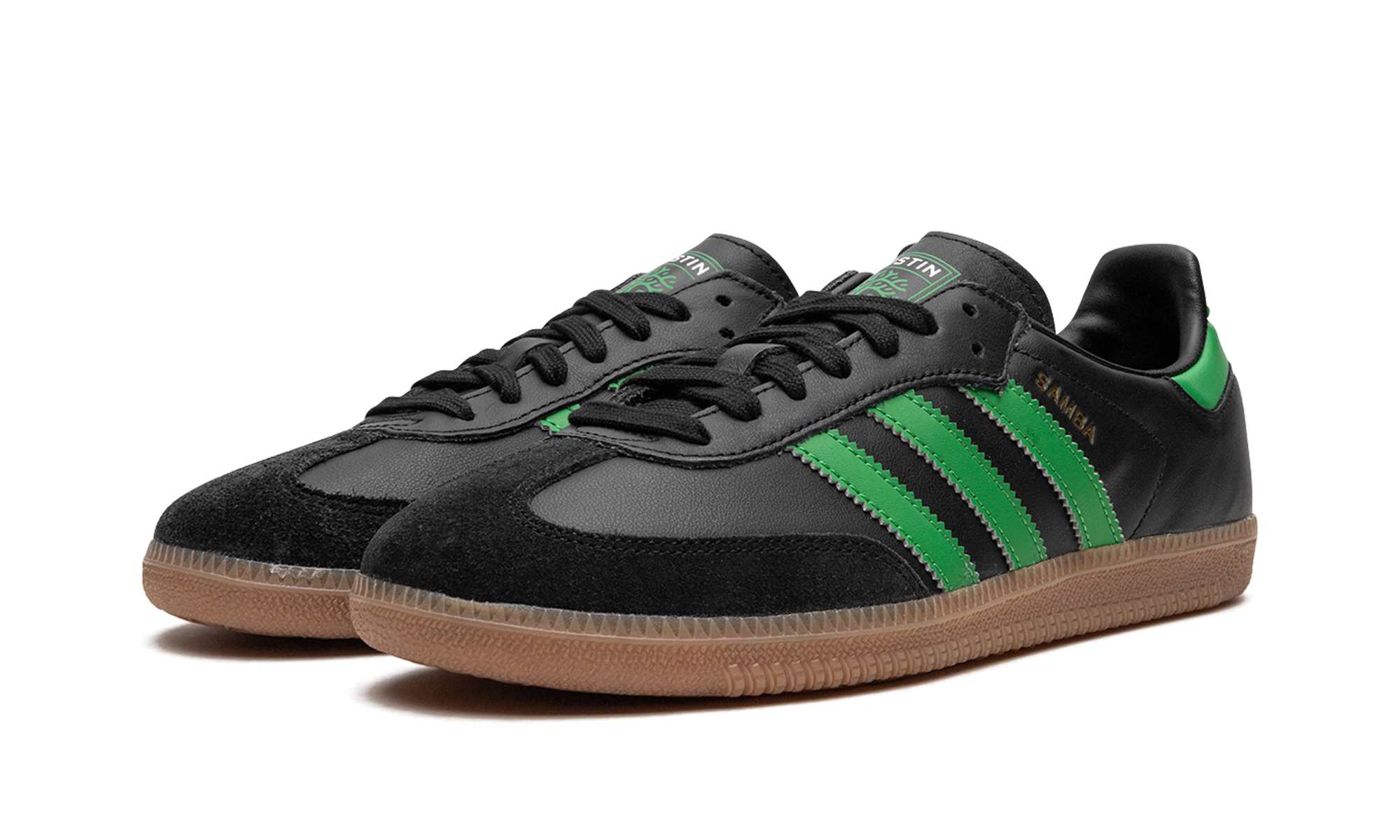 adidas samba team austin fc+HQ7035+diagnol left view