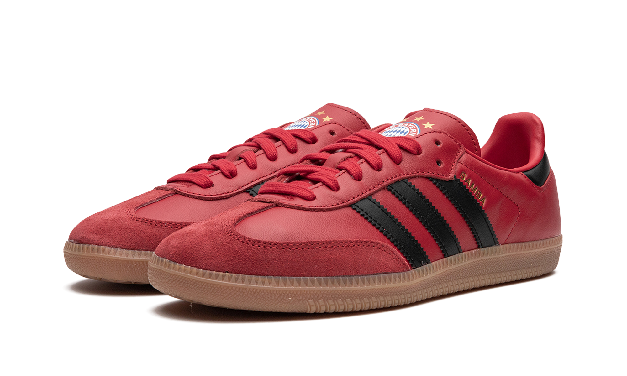 adidas samba team bayern munich+HQ7031+diagnol left view
