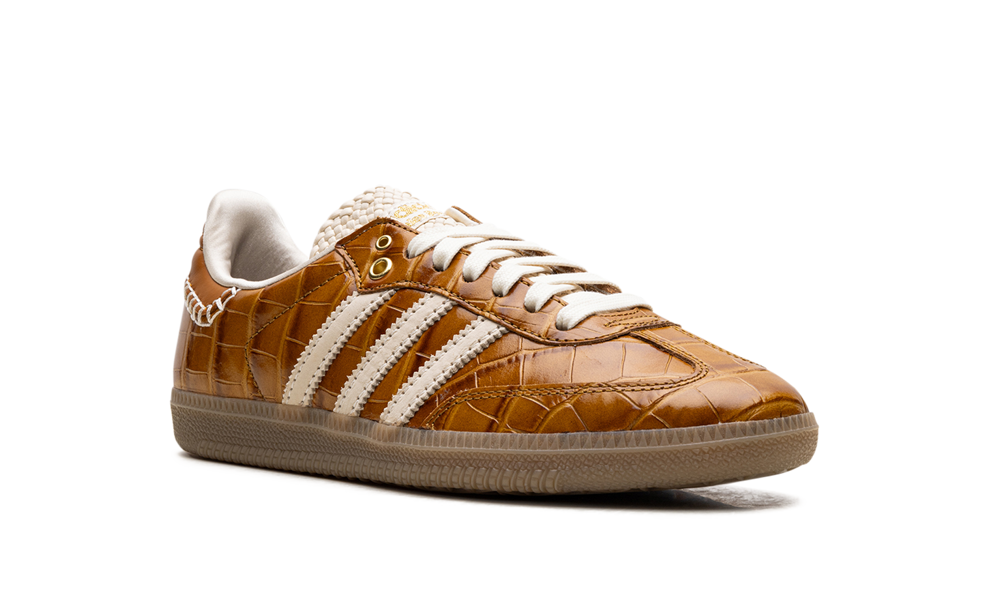 adidas samba wales bonner brown croc+JH9826+diagnol right view