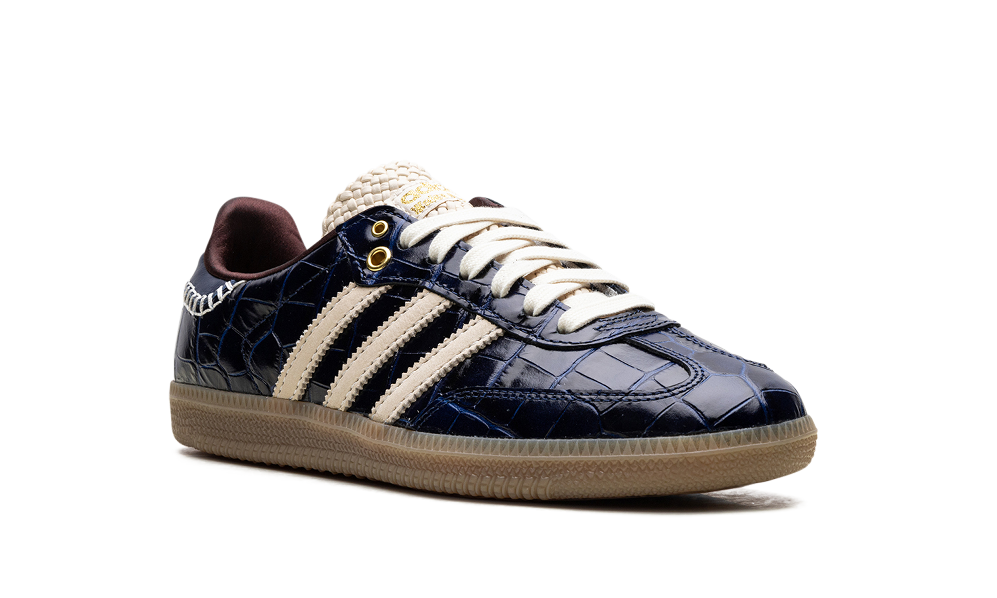 adidas samba wales bonner navy croc+JH9825+diagnol right view