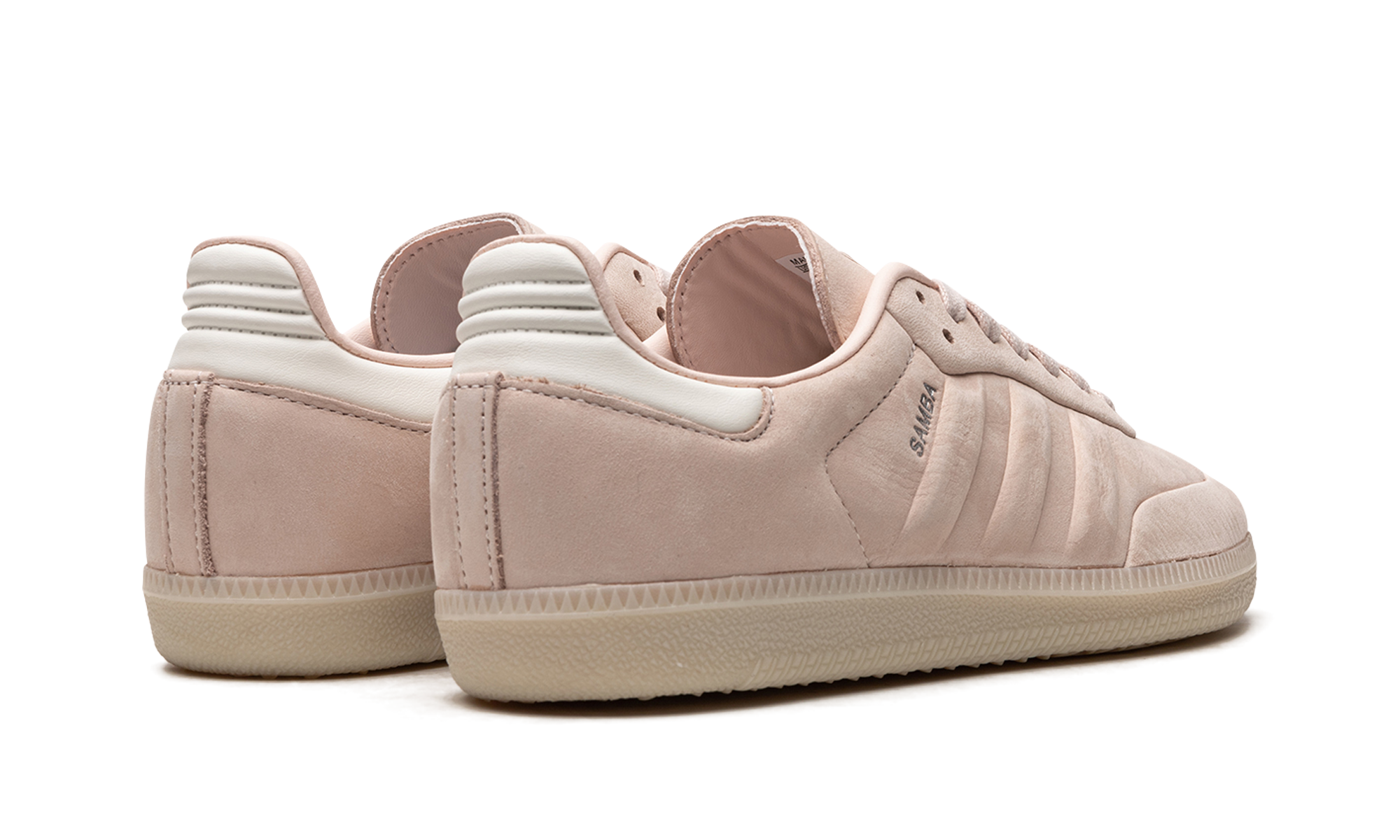 adidas samba wonder quartz+IE4958+diagnol right behind view