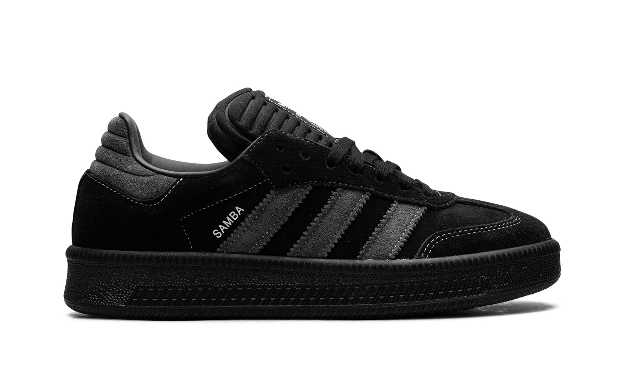 adidas samba xlg black carbon+IH2219+right view